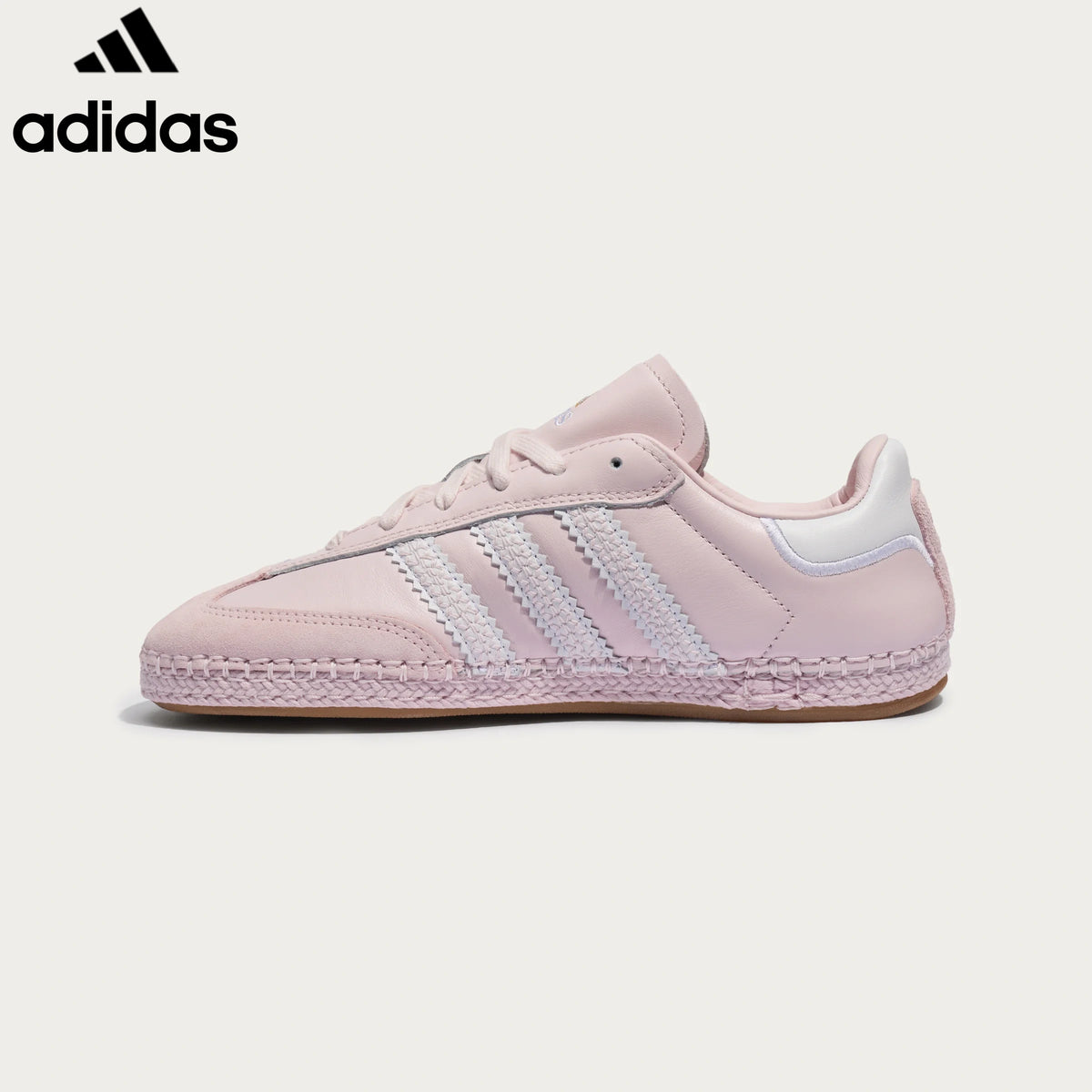 adidas Originals Samba x CLOT Women's Sneakers "Light Pink White Stripes"