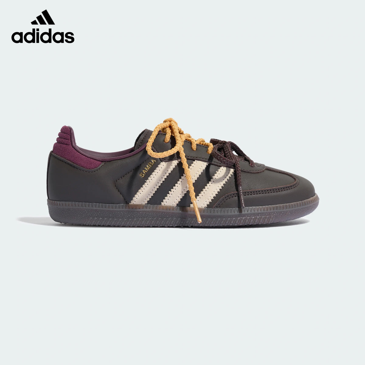 adidas Originals Samba OG Shoes "Brown / Warm Vanilla / Maroon"Classic sneakers，Adidas Women's Shoe Sale / Men's Shoe Sale