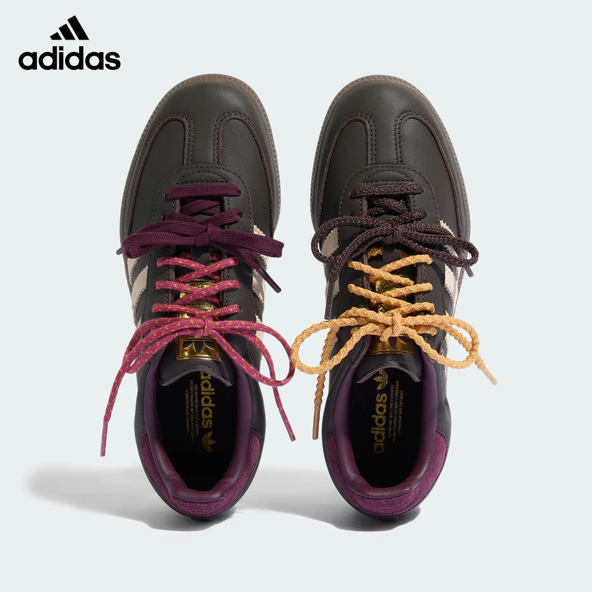 adidas Originals Samba OG Shoes "Brown / Warm Vanilla / Maroon"Classic sneakers，Adidas Women's Shoe Sale / Men's Shoe Sale