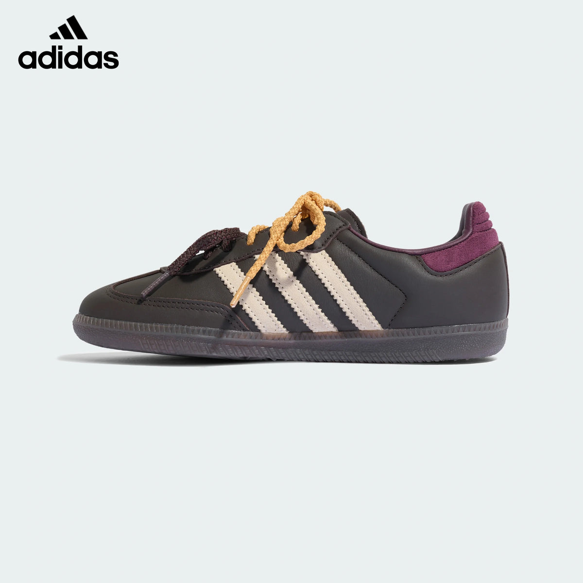 adidas Originals Samba OG Shoes "Brown / Warm Vanilla / Maroon"Classic sneakers，Adidas Women's Shoe Sale / Men's Shoe Sale
