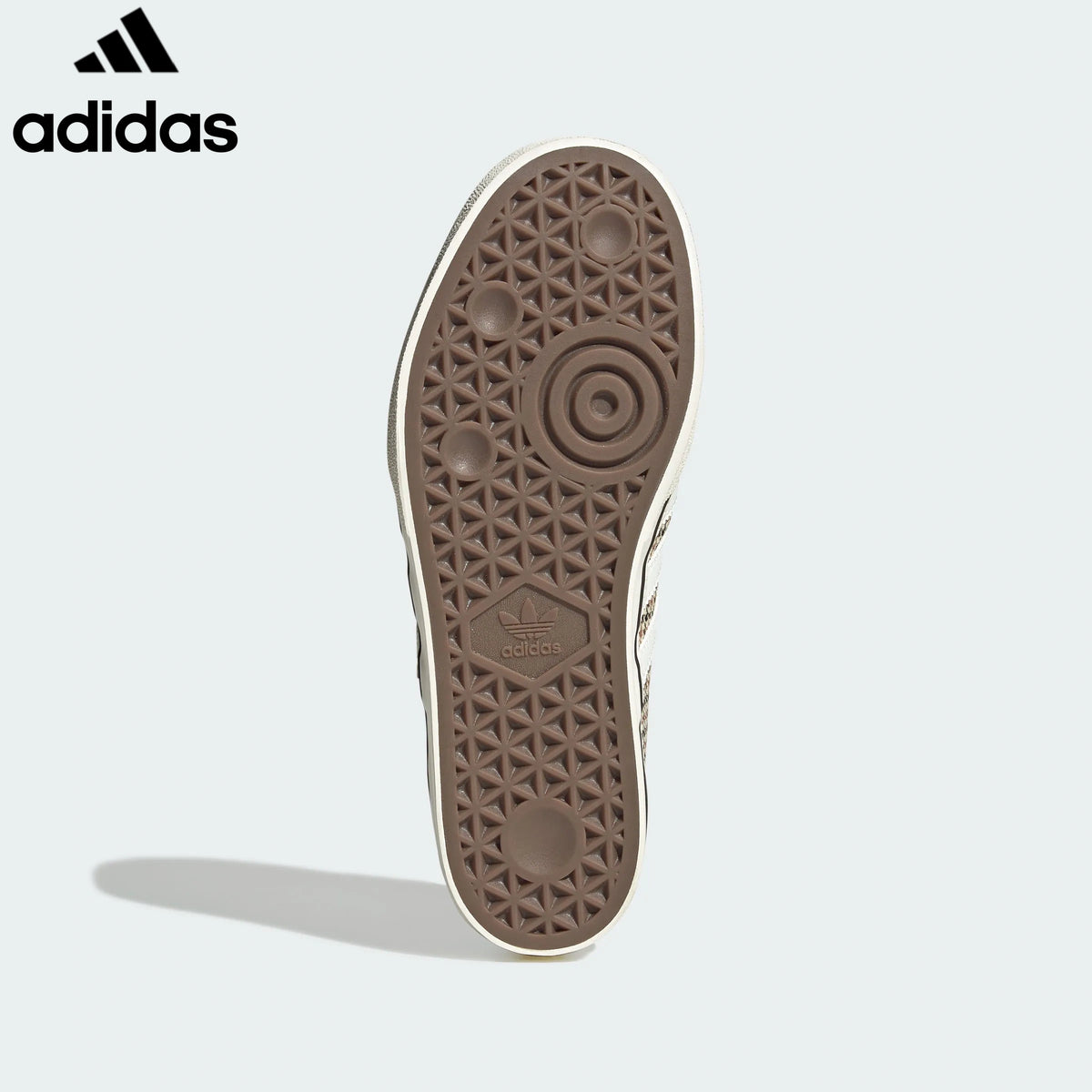 adidas Originals Samba Platform Women's Sneakers – Beige Houndstooth / Off White