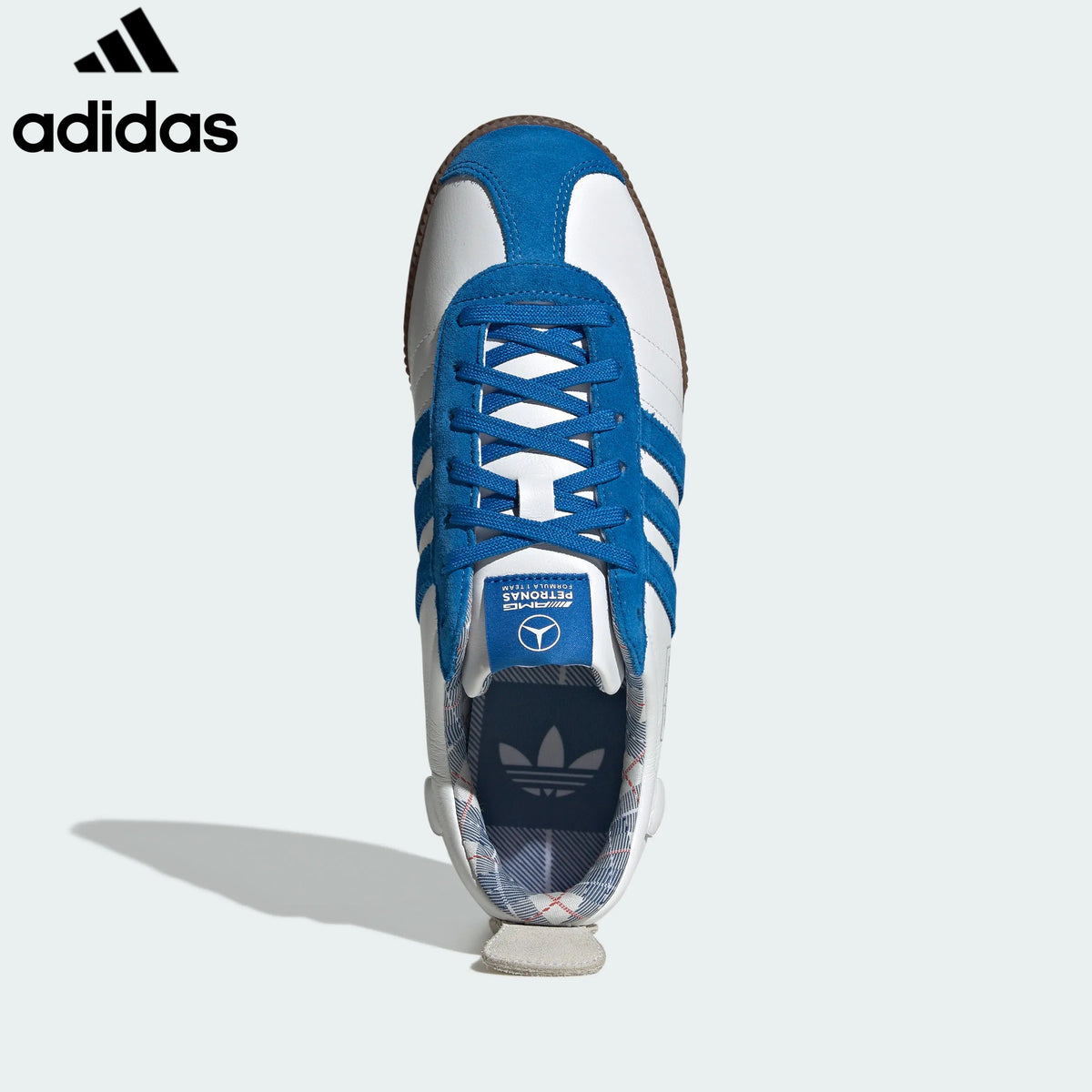 adidas Originals Samba x Mercedes-AMG Petronas Men's Sneakers – White / Blue
