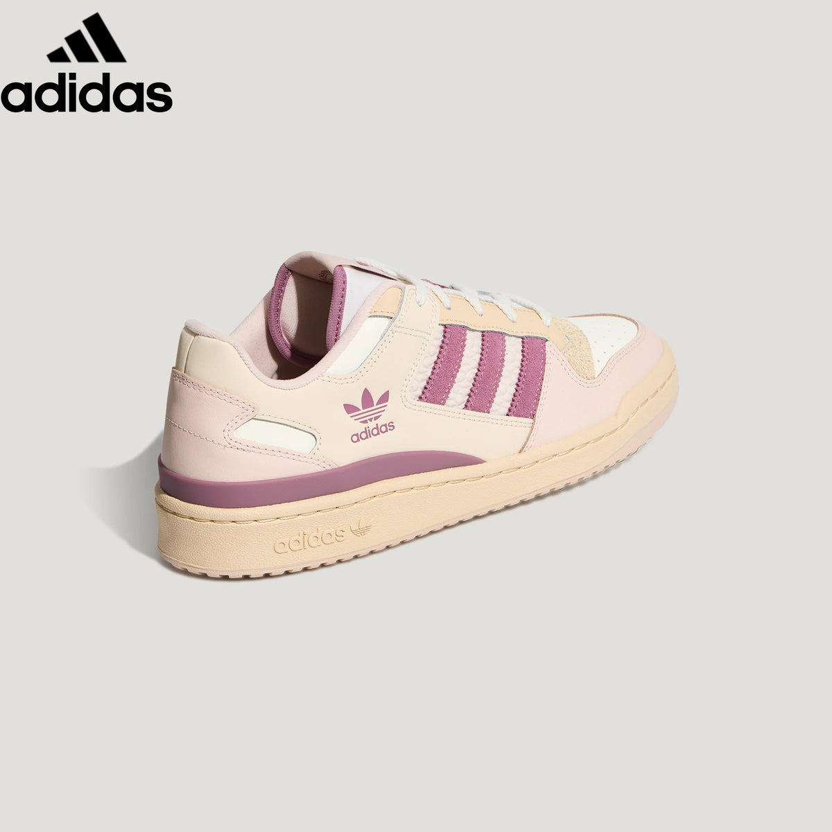 adidas Originals Forum Low Women's Sneakers – Pale Pink / Dusty Mauve