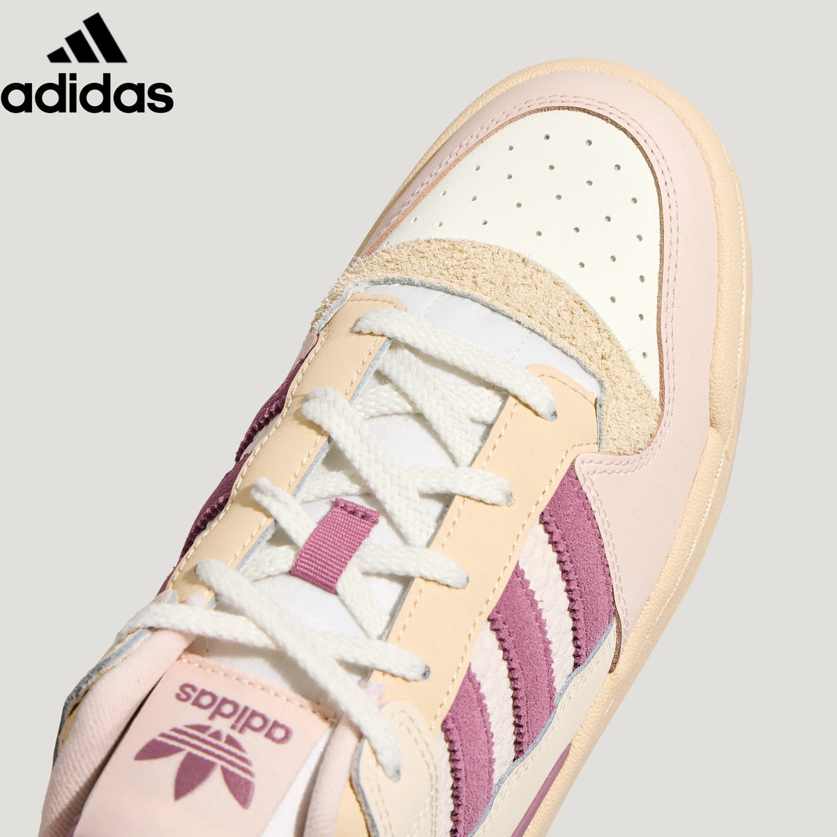 adidas Originals Forum Low Women's Sneakers – Pale Pink / Dusty Mauve