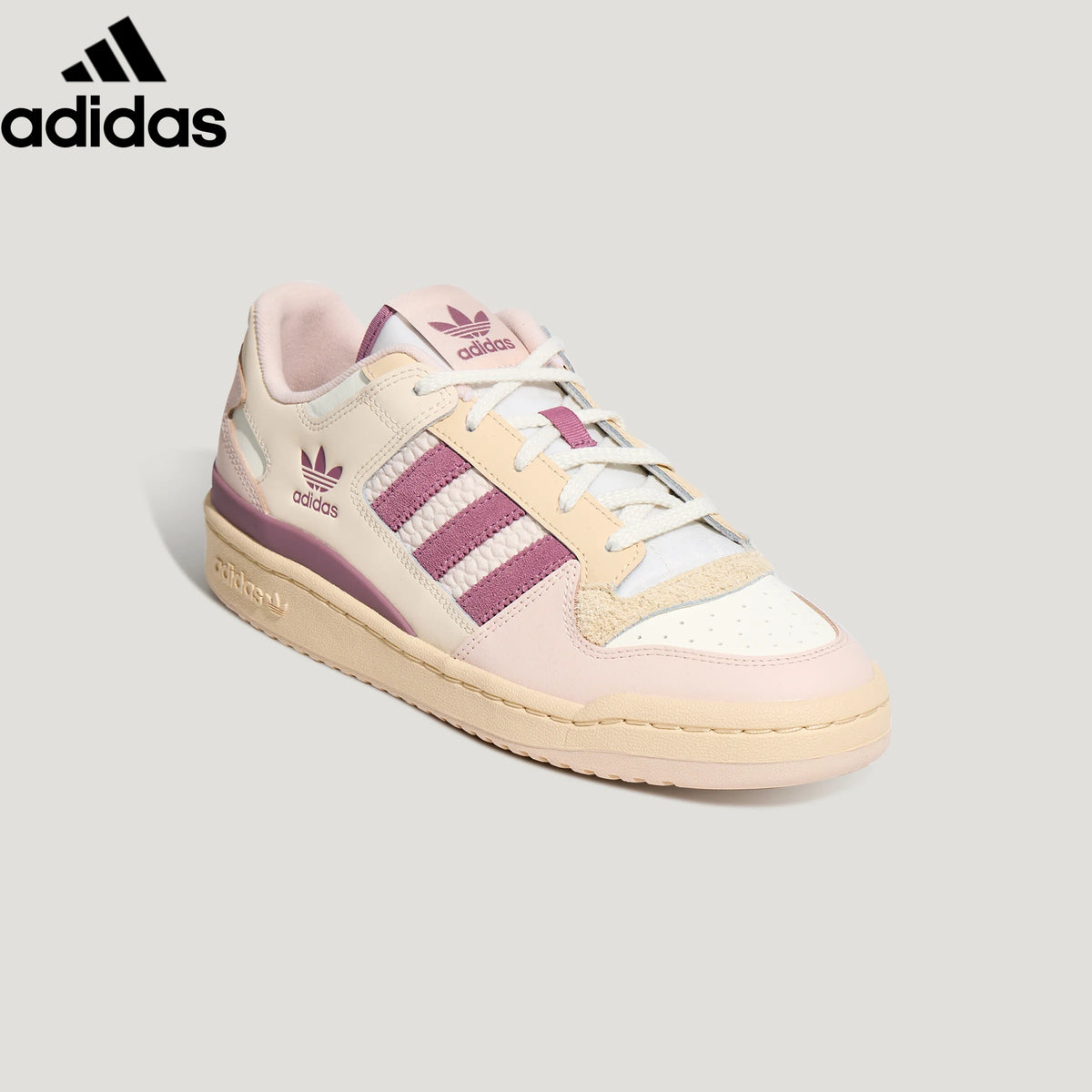 adidas Originals Forum Low Women's Sneakers – Pale Pink / Dusty Mauve