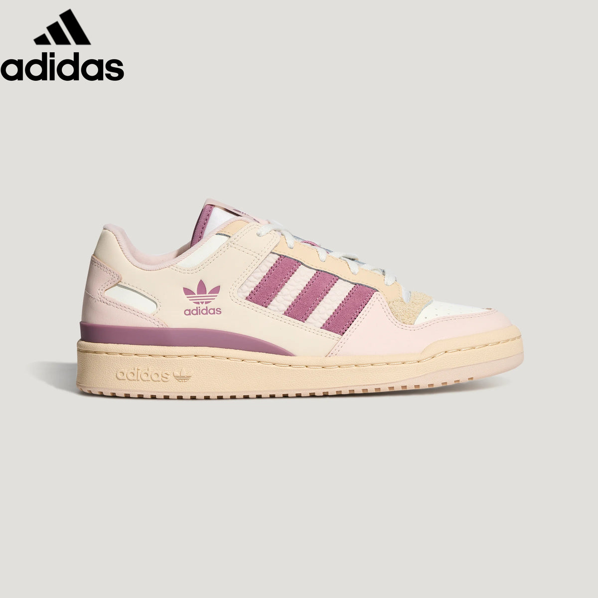 adidas Originals Forum Low Women's Sneakers – Pale Pink / Dusty Mauve