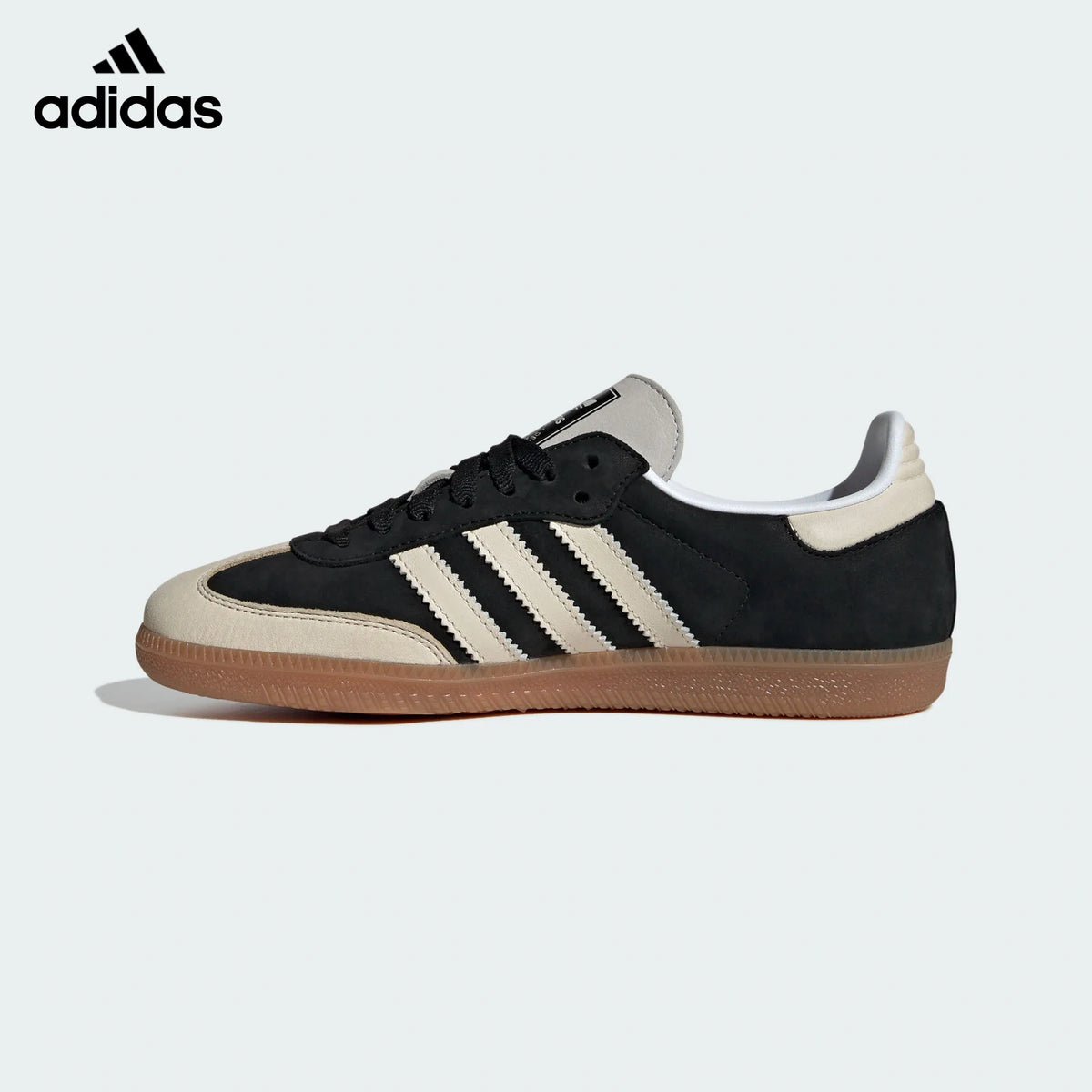 adidas Originals Samba OG Shoes "Core Black / Wonder White / Gum"Classic sneakers，Adidas Women's Shoe Sale / Men's Shoe Sale