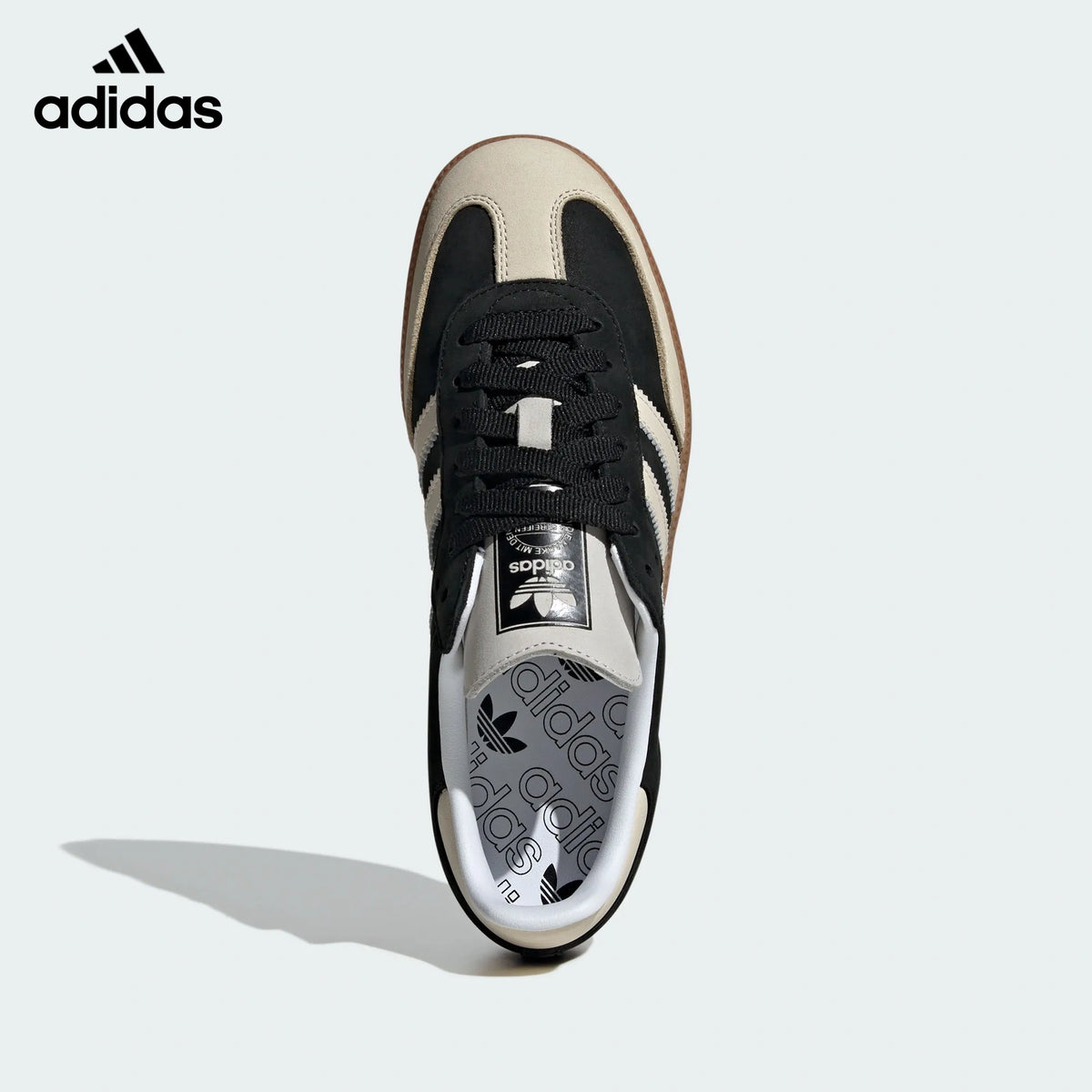 adidas Originals Samba OG Shoes "Core Black / Wonder White / Gum"Classic sneakers，Adidas Women's Shoe Sale / Men's Shoe Sale