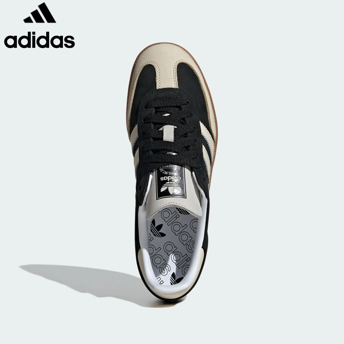 adidas Originals Samba Shoes "Black / Cream White"ShoesClassic sneakers，Adidas Women's Shoe Sale / Men's Shoe Sale