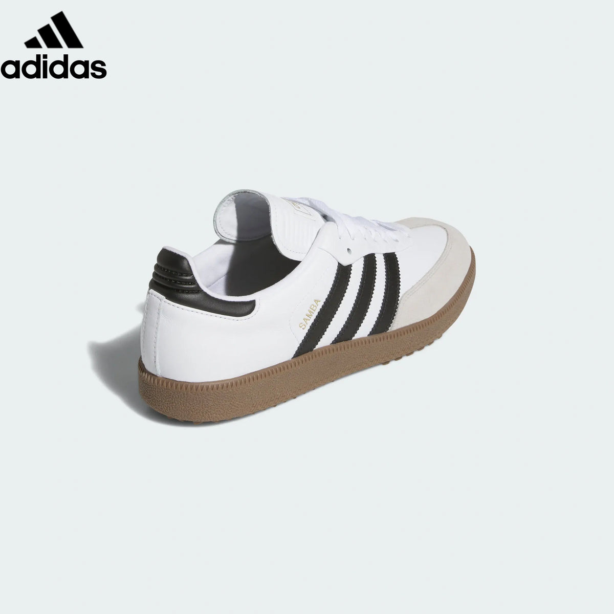 adidas Originals Samba Golf Shoes "Cloud White / Core Black / Gum" ShoesClassic sneakers，Adidas Women's Shoe Sale / Men's Shoe Sale
