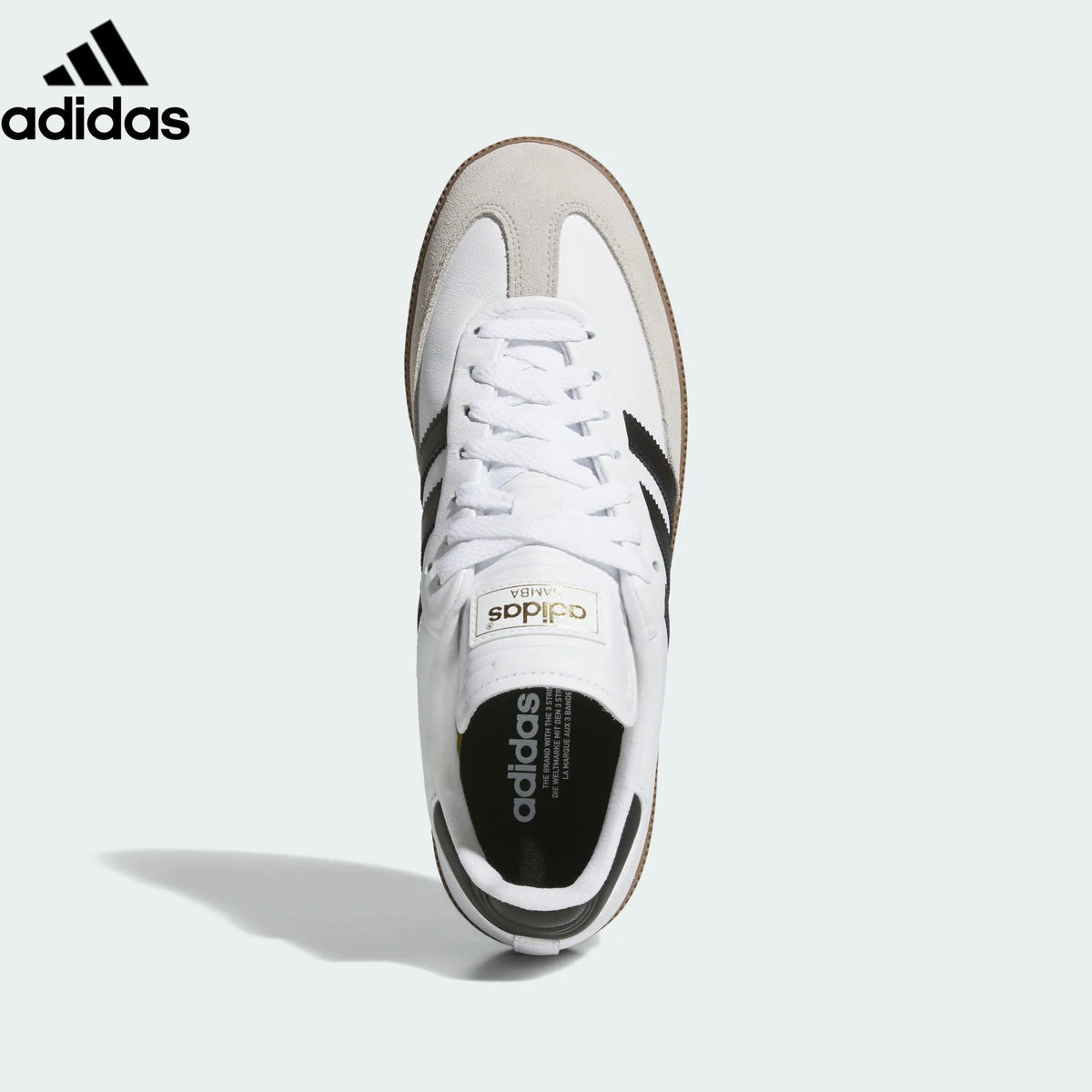 adidas Originals Samba Golf Shoes "Cloud White / Core Black / Gum" ShoesClassic sneakers，Adidas Women's Shoe Sale / Men's Shoe Sale