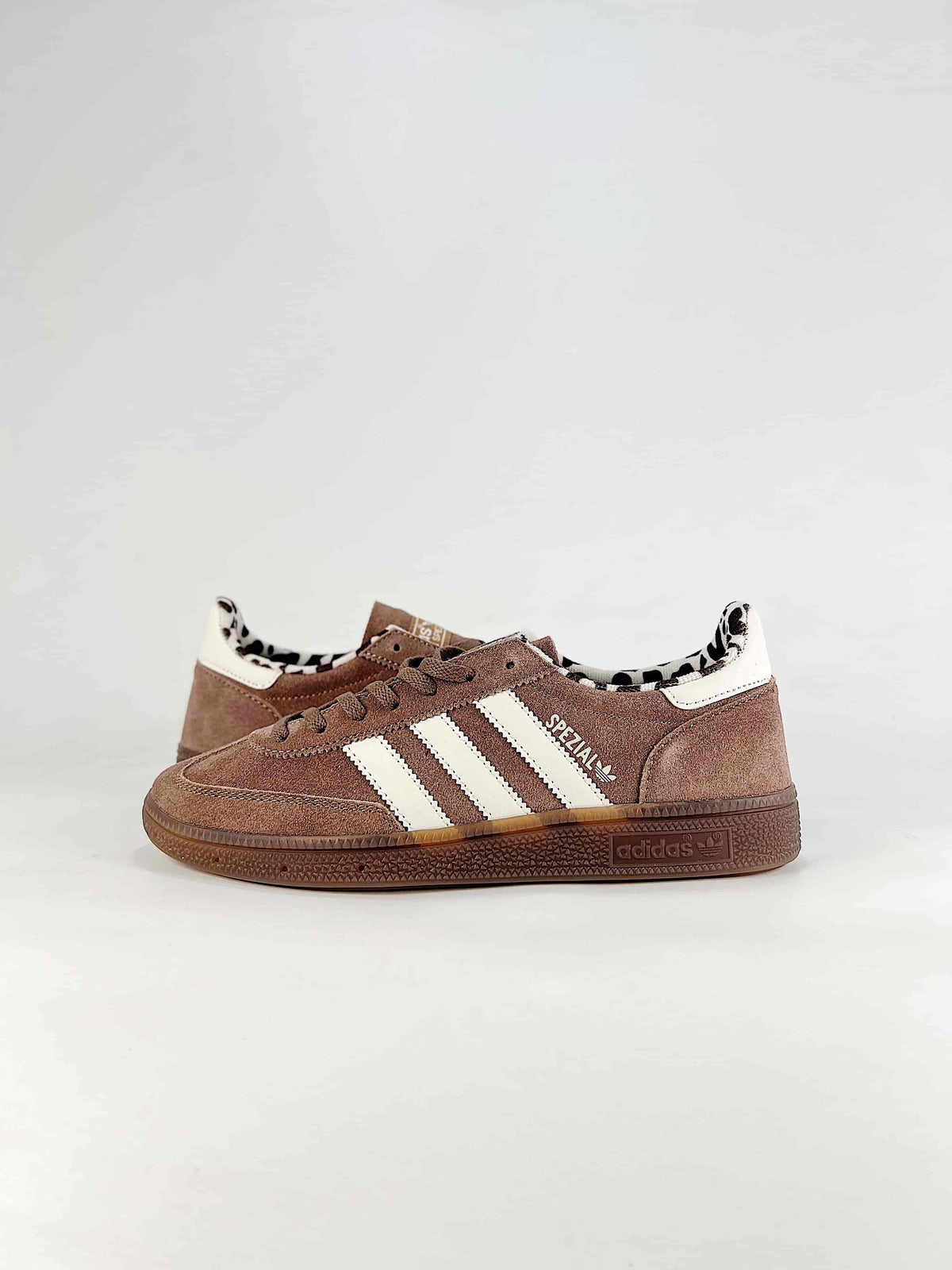 Adidas Originals Handball Spezial "Brown Leopard Gum" Sneakers-Adidas Women's Shoe Sale / Men's Shoe Sale