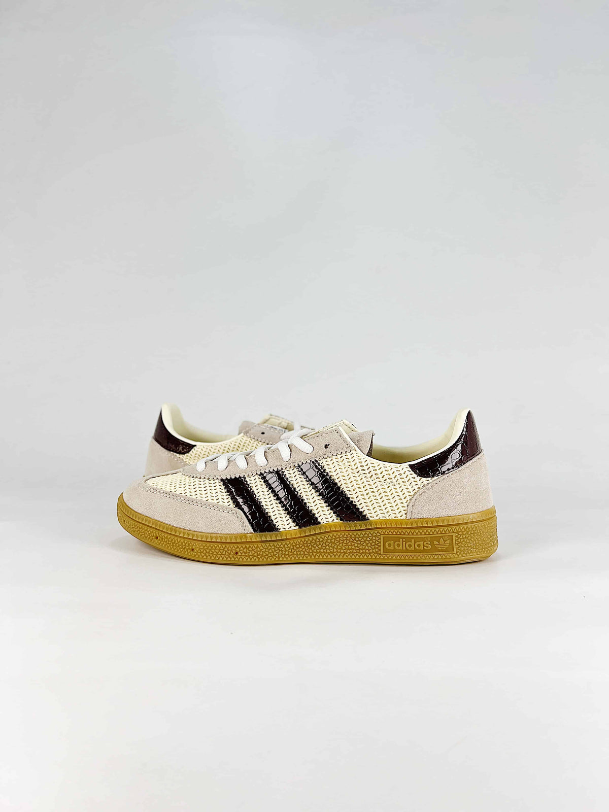 Adidas Handball Spezial Mesh Sneakers "Cream Beige"-Adidas Women's Shoe Sale / Men's Shoe Sale