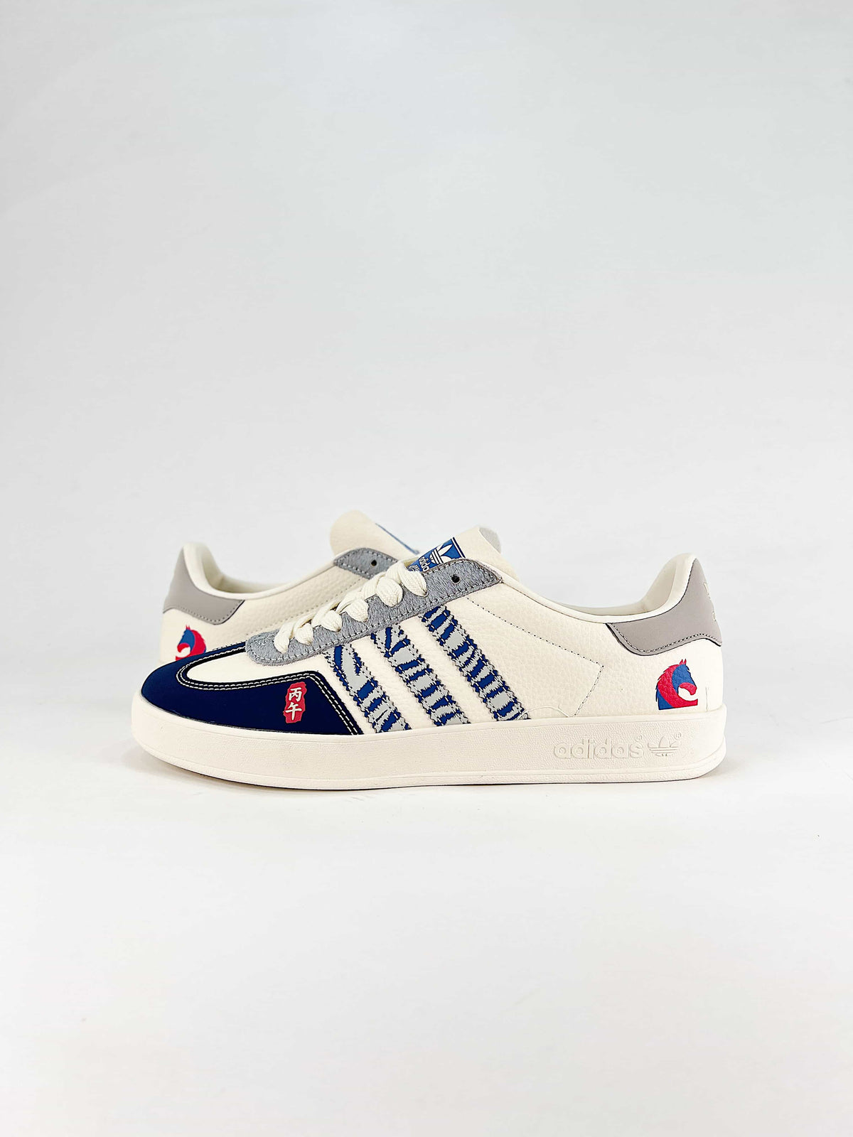 Adidas Gazelle "Cream Navy"-Adidas Women's Shoe Sale / Men's Shoe Sale