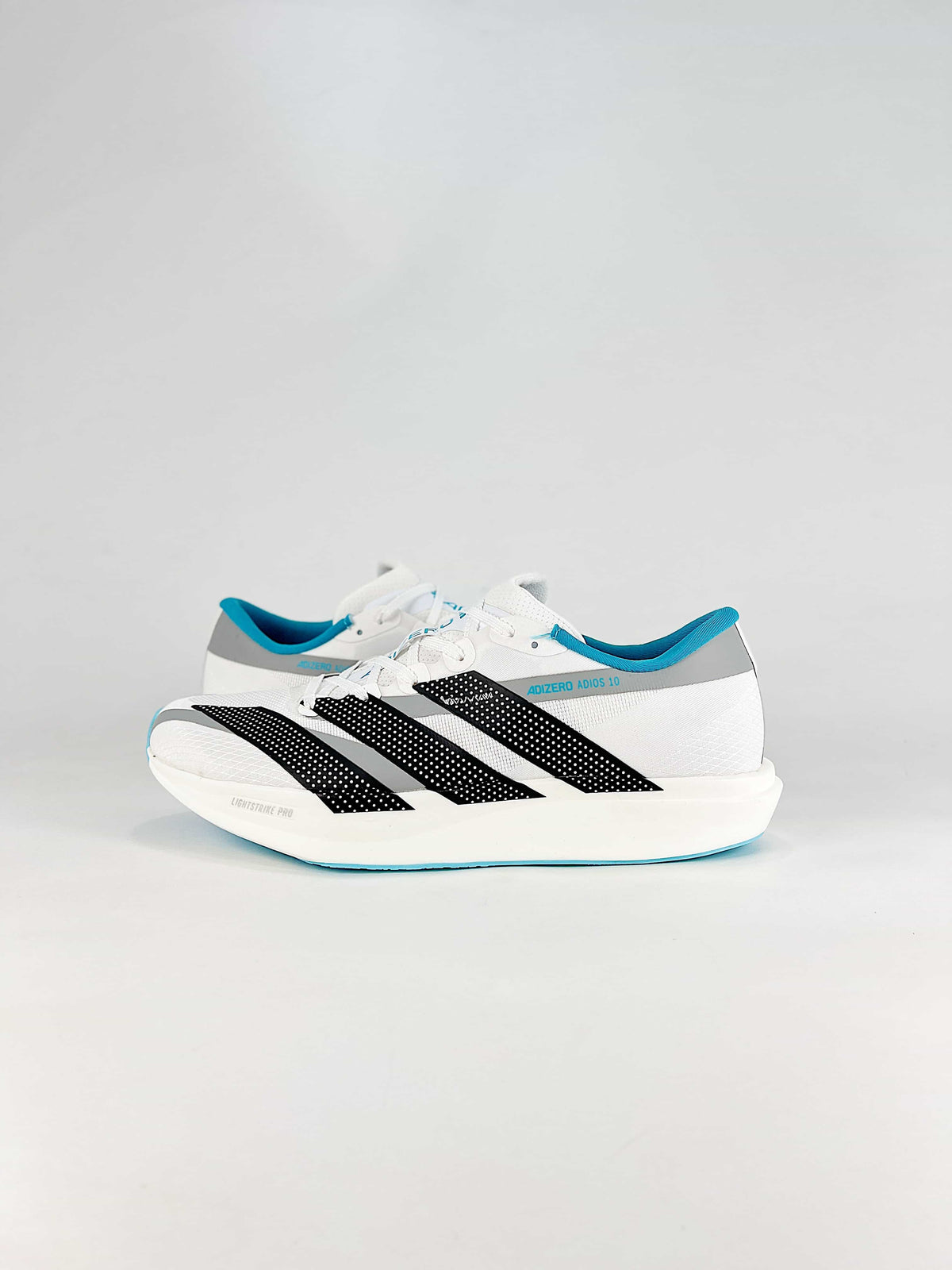 Adidas Adizero Adios 10 "White Cyan"-Classic sneakers，Adidas Women's Shoe Sale / Men's Shoe Sale