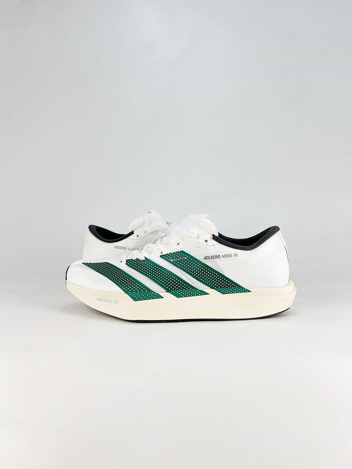 Adidas Adizero Adios 10 Men Marathon Running Shoes "White Green"-Classic sneakers，Adidas Women's Shoe Sale / Men's Shoe Sale