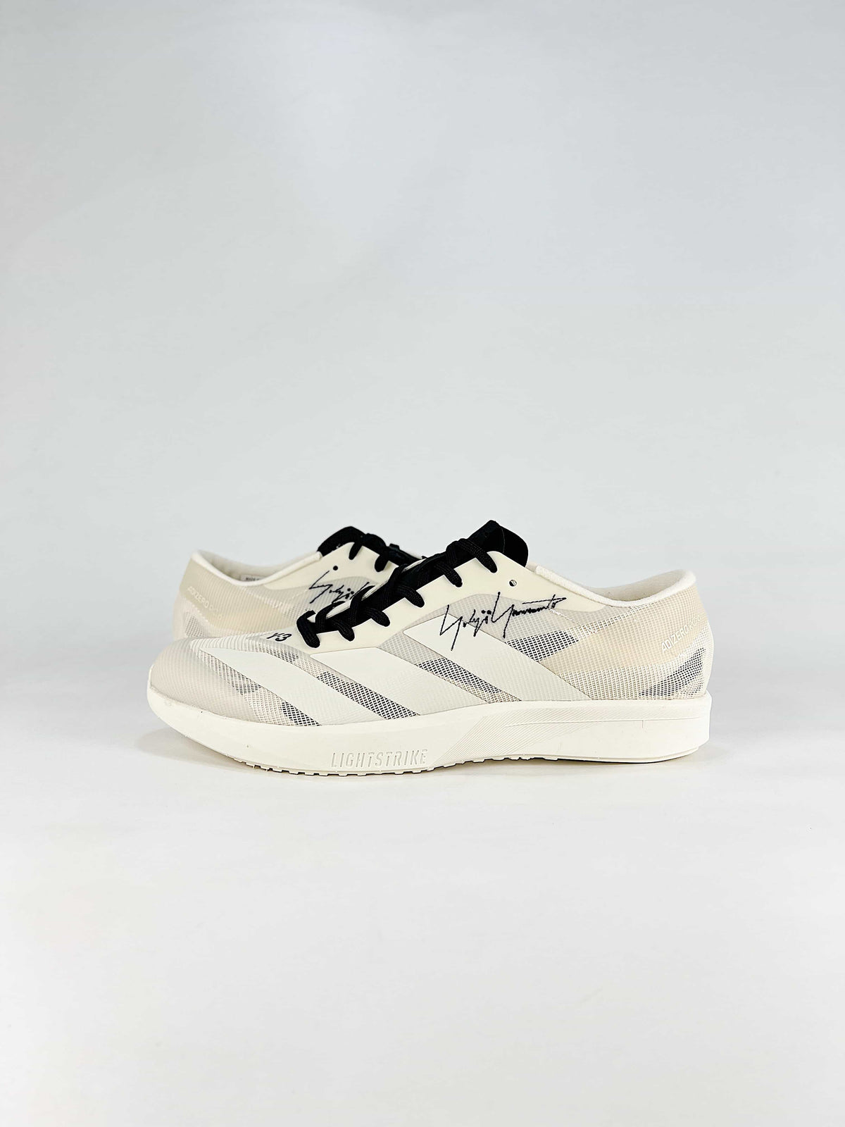 Y-3 Adizero Adios Pro Running Shoes "Off White"-Adidas Women's Shoe Sale / Men's Shoe Sale