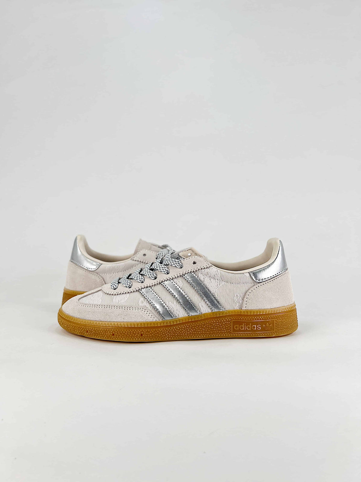 Adidas Handball Spezial x Liberty London "Cream White Floral Silver" Sneakers-Adidas Women's Shoe Sale / Men's Shoe Sale