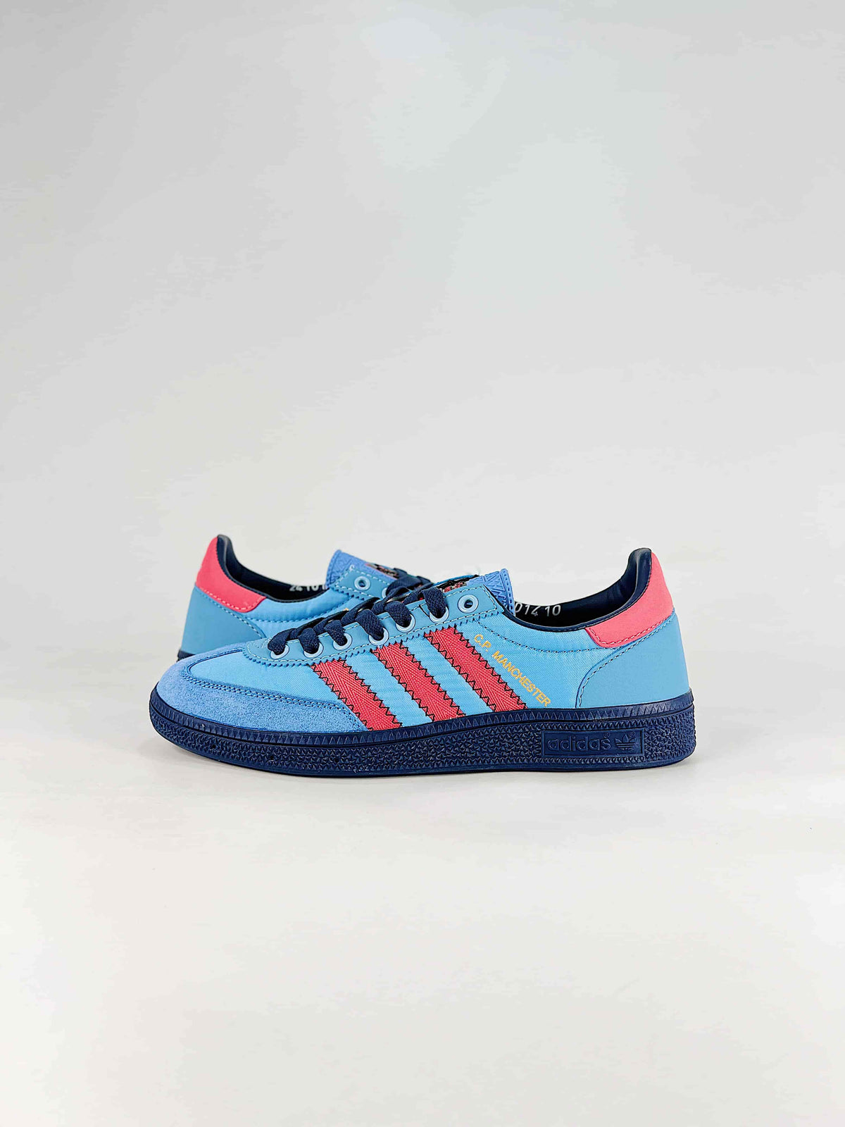 C.P. Company x Adidas Originals GT Manchester SPZL "Light Blue Bright Red" Sneakers-Adidas Women's Shoe Sale / Men's Shoe Sale