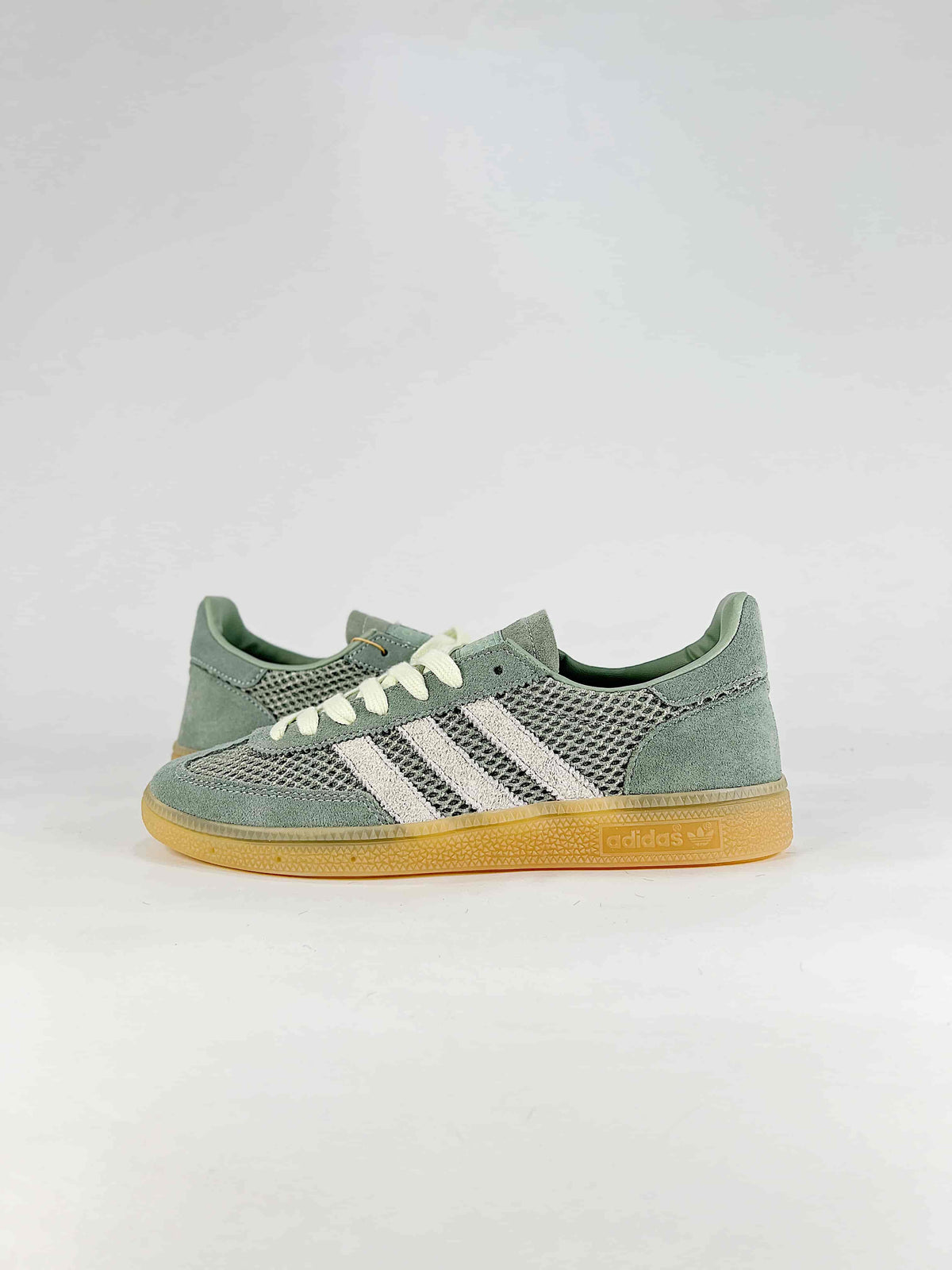 Adidas Handball Spezial Mesh Suede Sneakers "Sage Green"-Adidas Women's Shoe Sale / Men's Shoe Sale