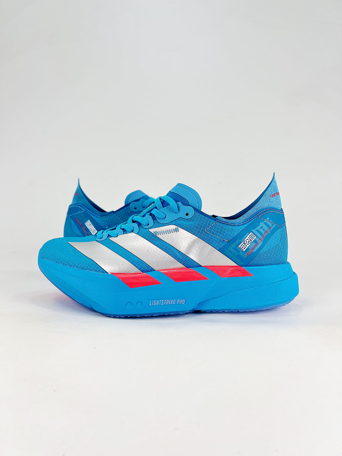 adidas Adizero Adios Pro 4 "Blue Silver Red"-Classic sneakers，Adidas Women's Shoe Sale / Men's Shoe Sale