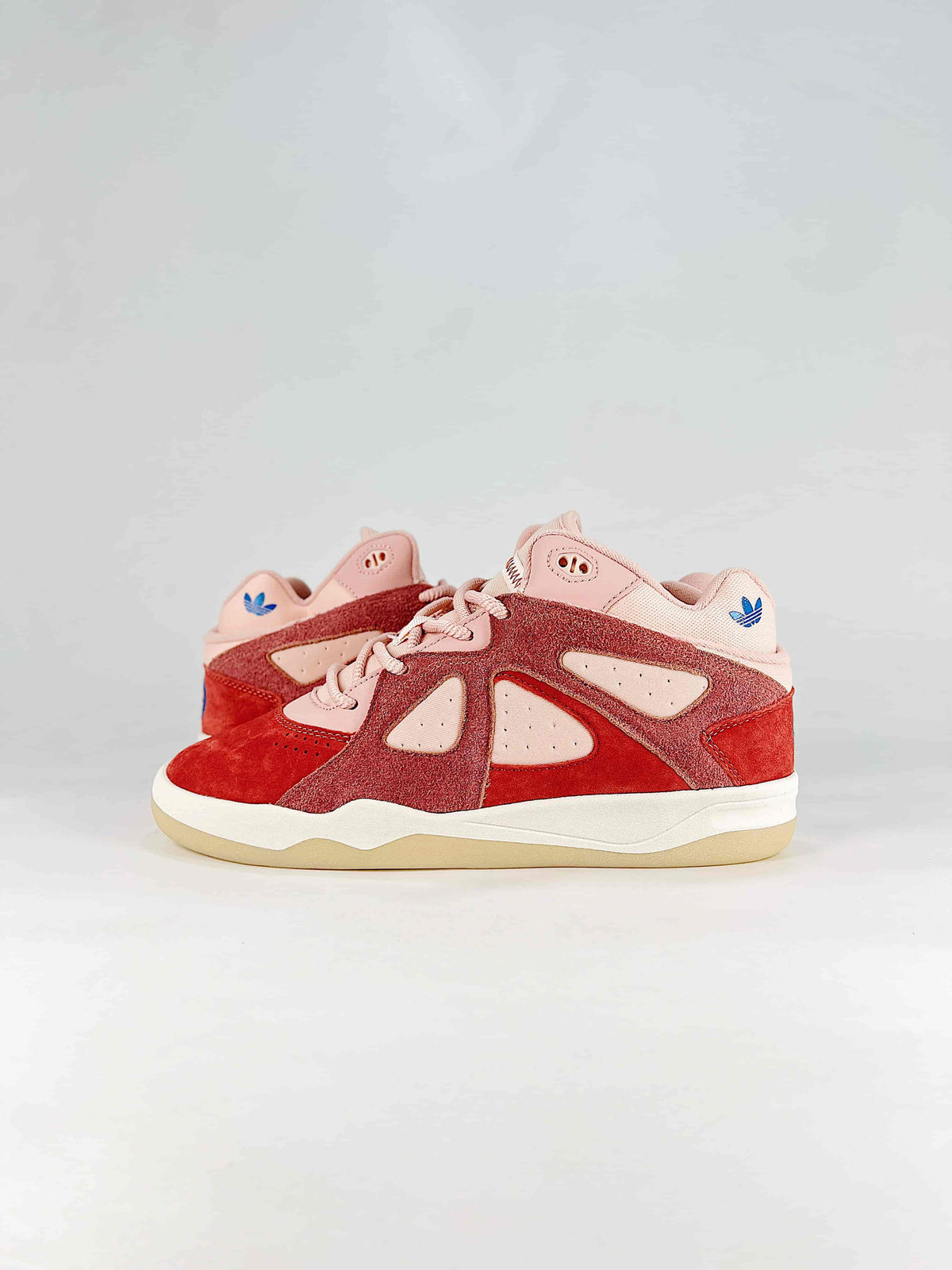 Adidas x Bad Bunny Forum Mid "Red Pink"-Classic sneakers，Adidas Women's Shoe Sale / Men's Shoe Sale