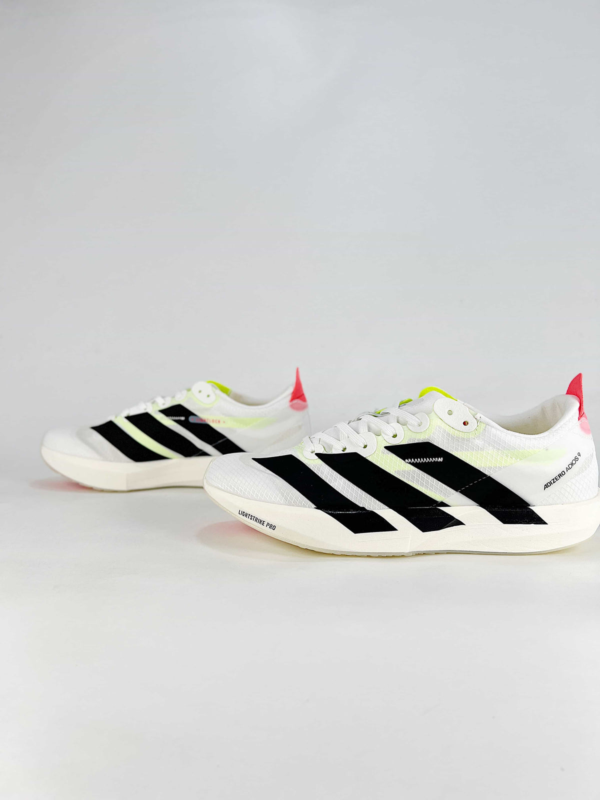 Adidas Adizero Adios 9 "White Black Solar Red"-Classic sneakers，Adidas Women's Shoe Sale / Men's Shoe Sale