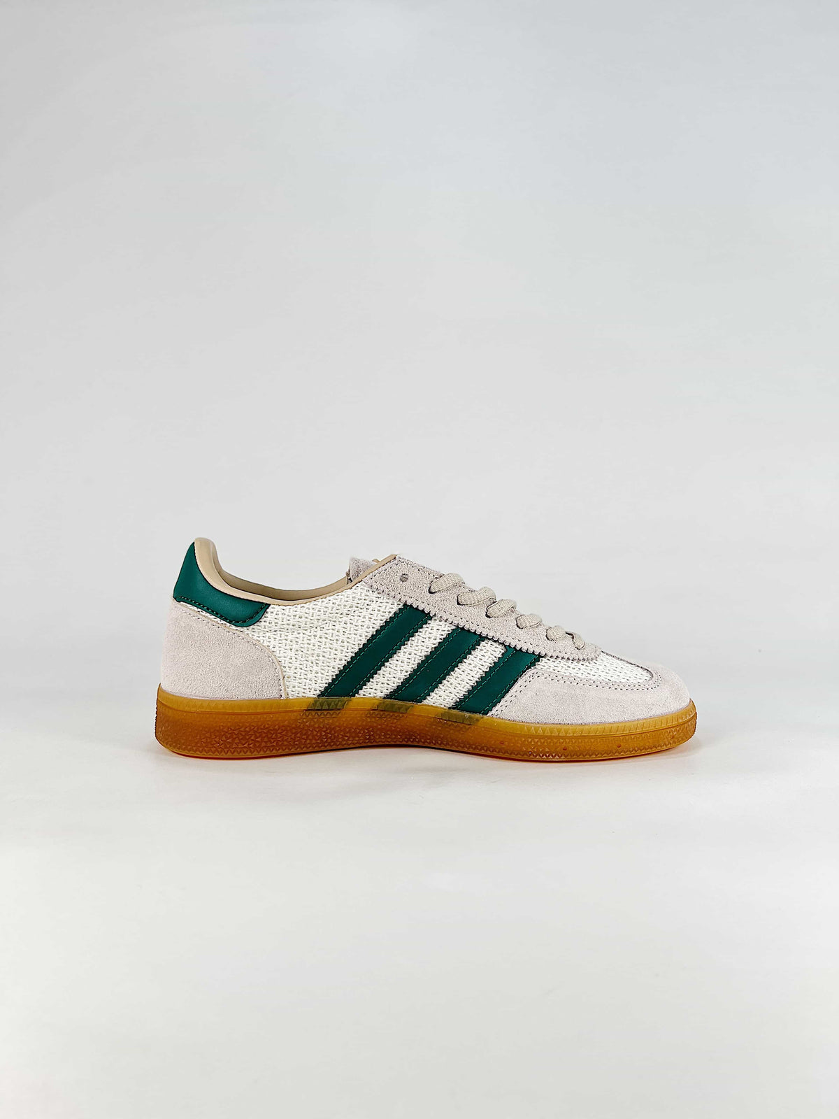 Adidas Handball Spezial "Off White Green Mesh" Sneakers-Adidas Women's Shoe Sale / Men's Shoe Sale