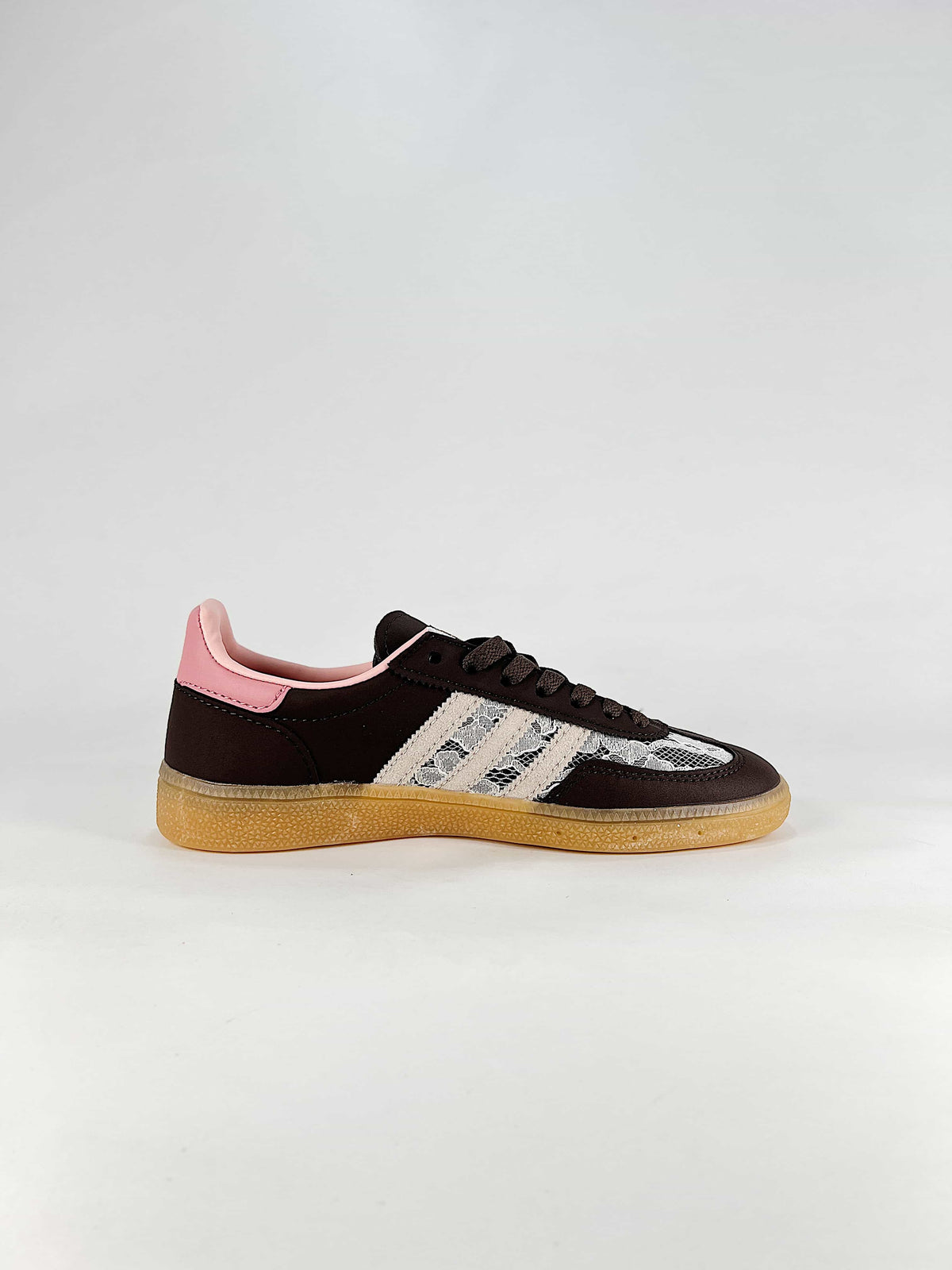 Adidas Originals Handball Spezial "Dark Brown Pink Gum" Sneakers-Adidas Women's Shoe Sale / Men's Shoe Sale