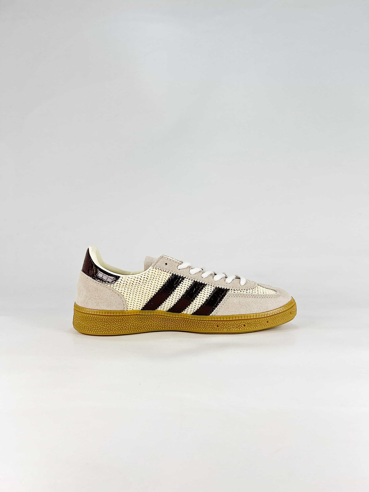 Adidas Handball Spezial Mesh Sneakers "Cream Beige"-Adidas Women's Shoe Sale / Men's Shoe Sale