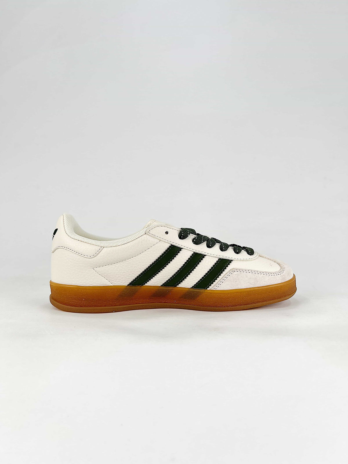 Adidas Gazelle Indoor x Louis Vuitton "Off White Dark Green Gum"-Classic sneakers，Adidas Women's Shoe Sale / Men's Shoe Sale