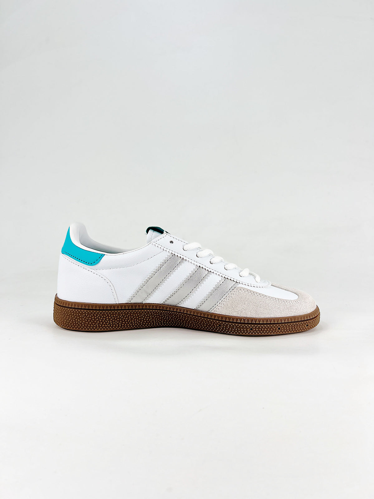 Adidas Handball Spezial AMG "White Turquoise Gum" Sneakers-Adidas Women's Shoe Sale / Men's Shoe Sale