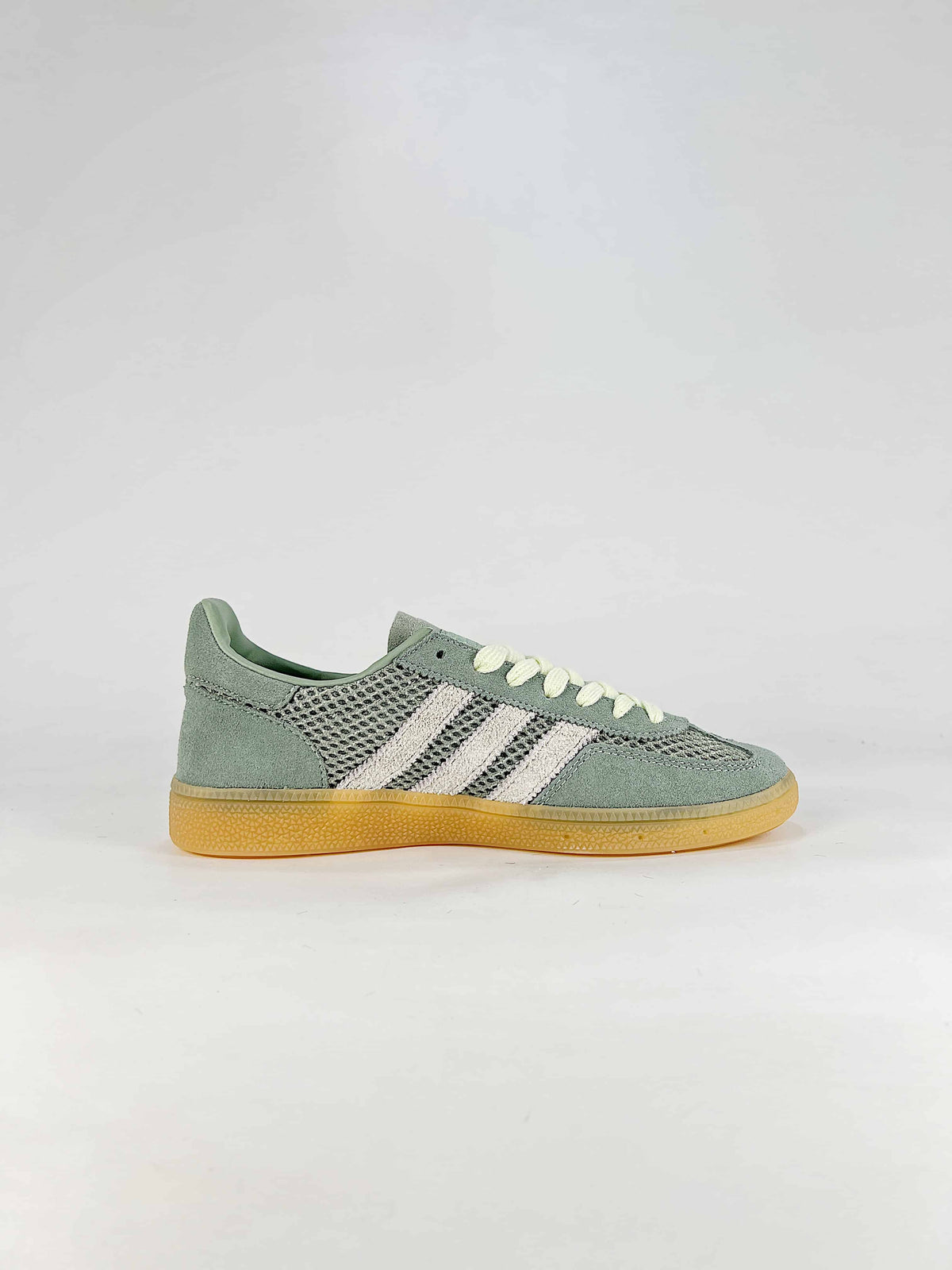 Adidas Handball Spezial Mesh Suede Sneakers "Sage Green"-Adidas Women's Shoe Sale / Men's Shoe Sale