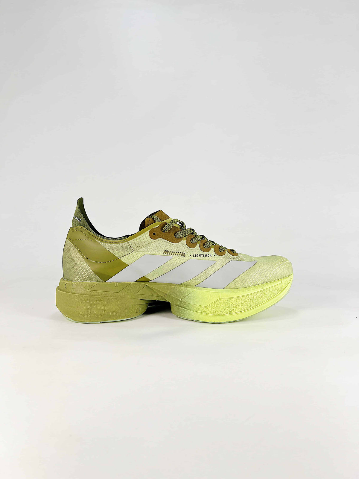adidas Adizero Adios Pro 4 x Satisfy "Olive Lime"-Classic sneakers，Adidas Women's Shoe Sale / Men's Shoe Sale