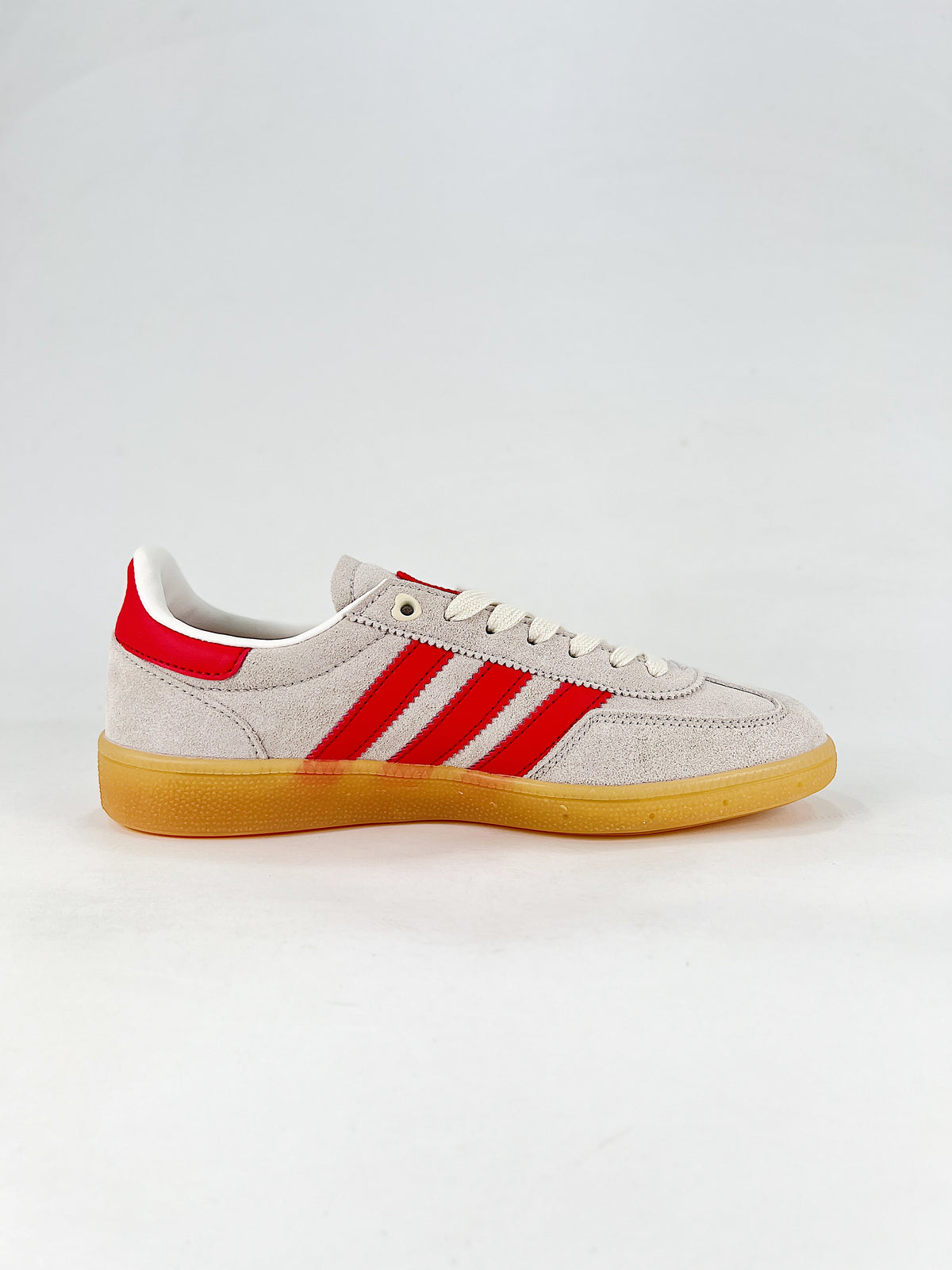 Adidas Handball Spezial Suede Sneakers "Off White Red Heart"-Adidas Women's Shoe Sale / Men's Shoe Sale