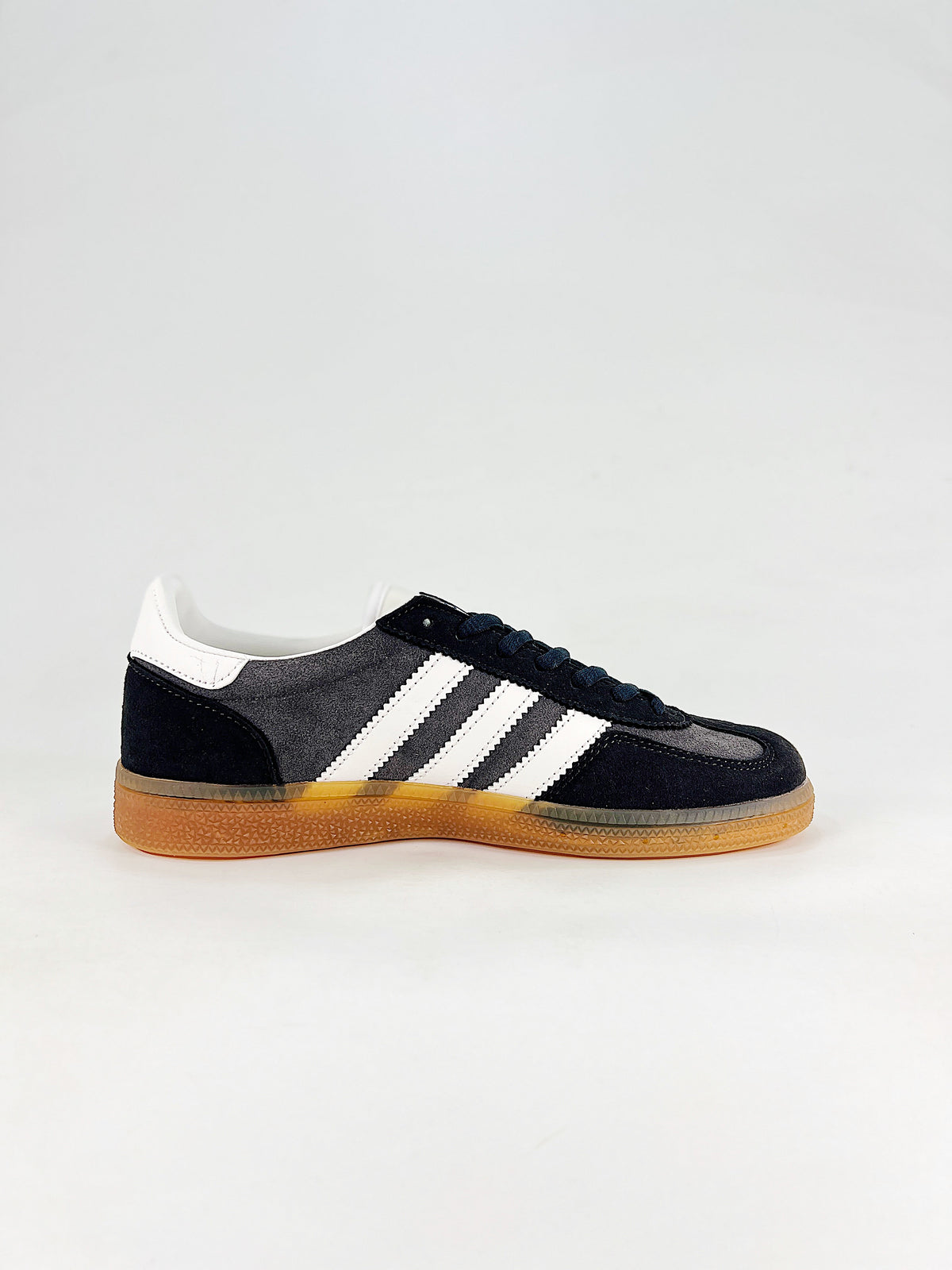 Adidas Handball Spezial Suede Sneakers "Dark Grey Black White"-Adidas Women's Shoe Sale / Men's Shoe Sale