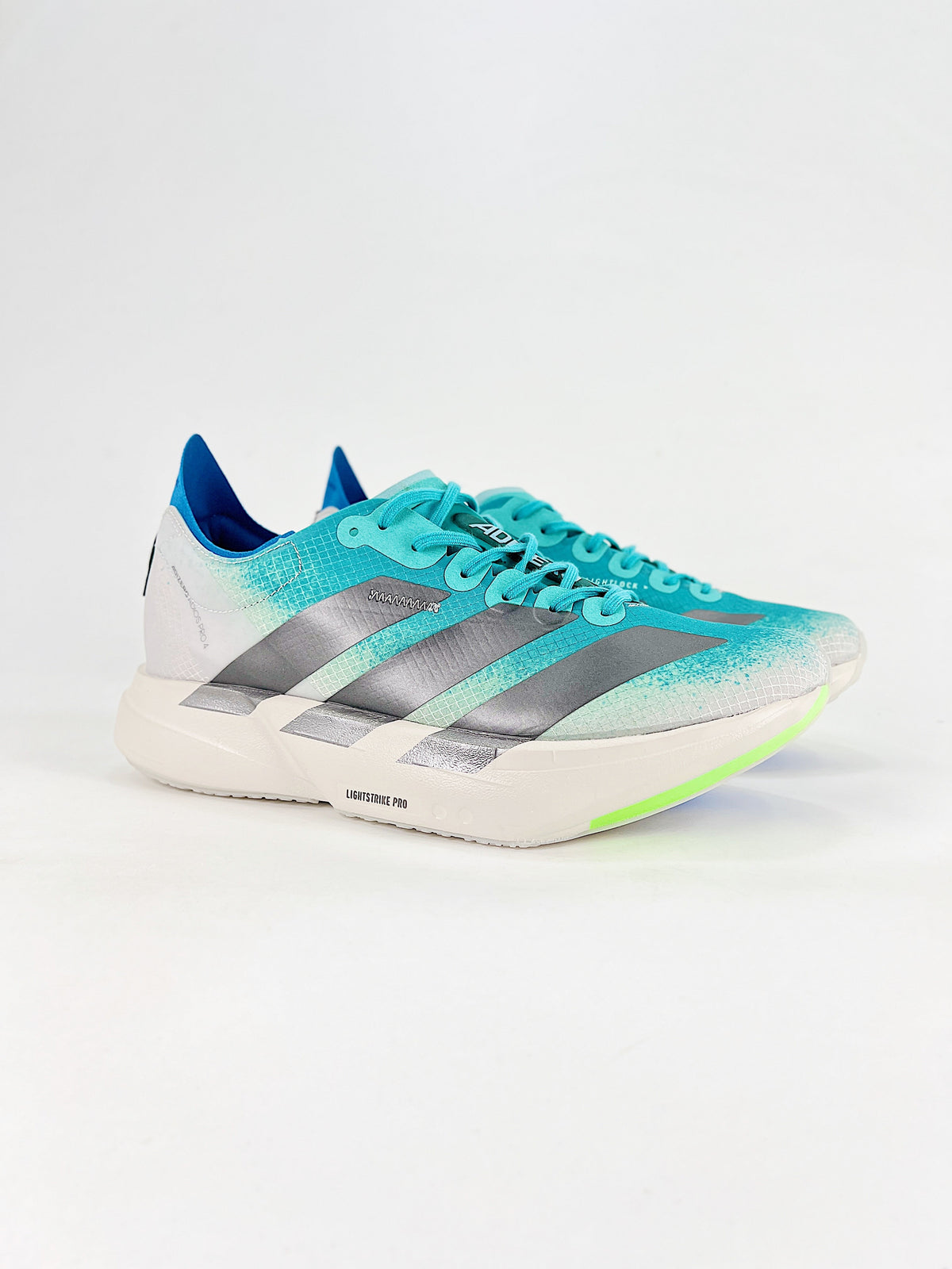 adidas Adizero Adios Pro 4 "Cyan White"-Classic sneakers，Adidas Women's Shoe Sale / Men's Shoe Sale
