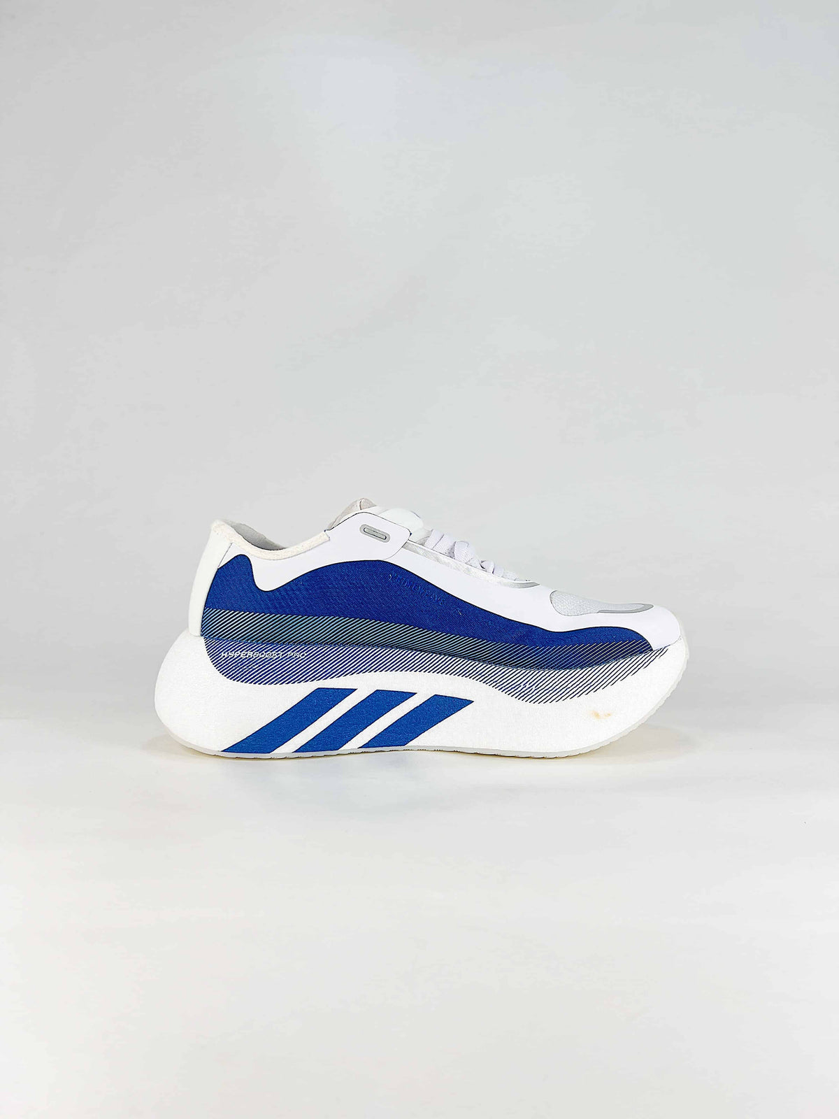 Adidas Hyperboost Edge "White Royal Blue"-Adidas Women's Shoe Sale / Men's Shoe Sale