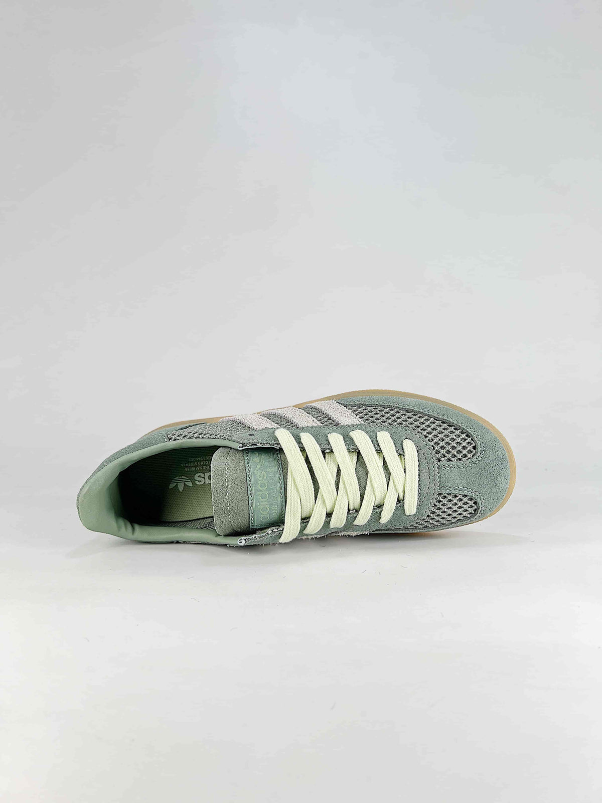 Adidas Handball Spezial Mesh Suede Sneakers "Sage Green"-Adidas Women's Shoe Sale / Men's Shoe Sale