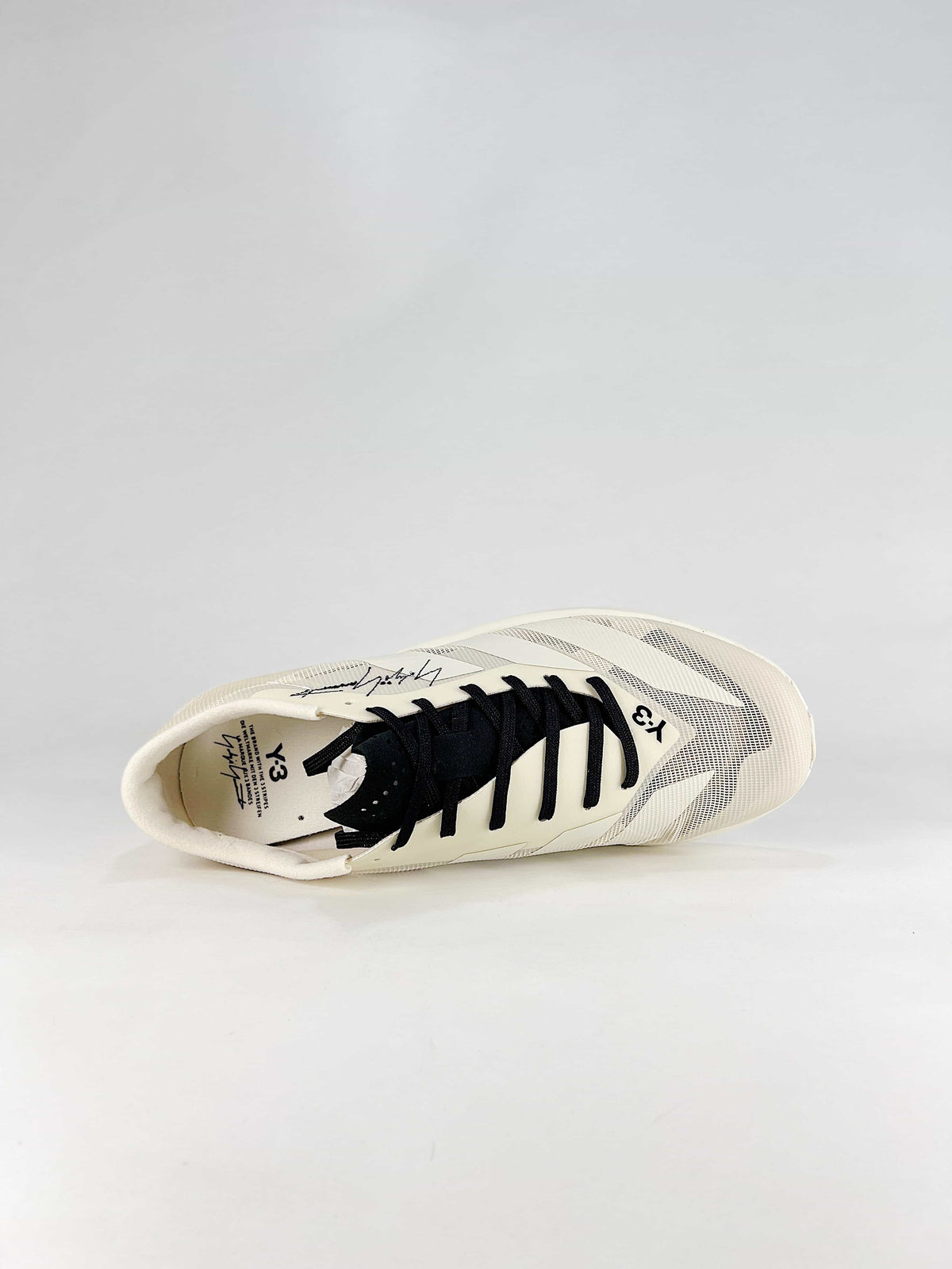 Y-3 Adizero Adios Pro Running Shoes "Off White"-Adidas Women's Shoe Sale / Men's Shoe Sale