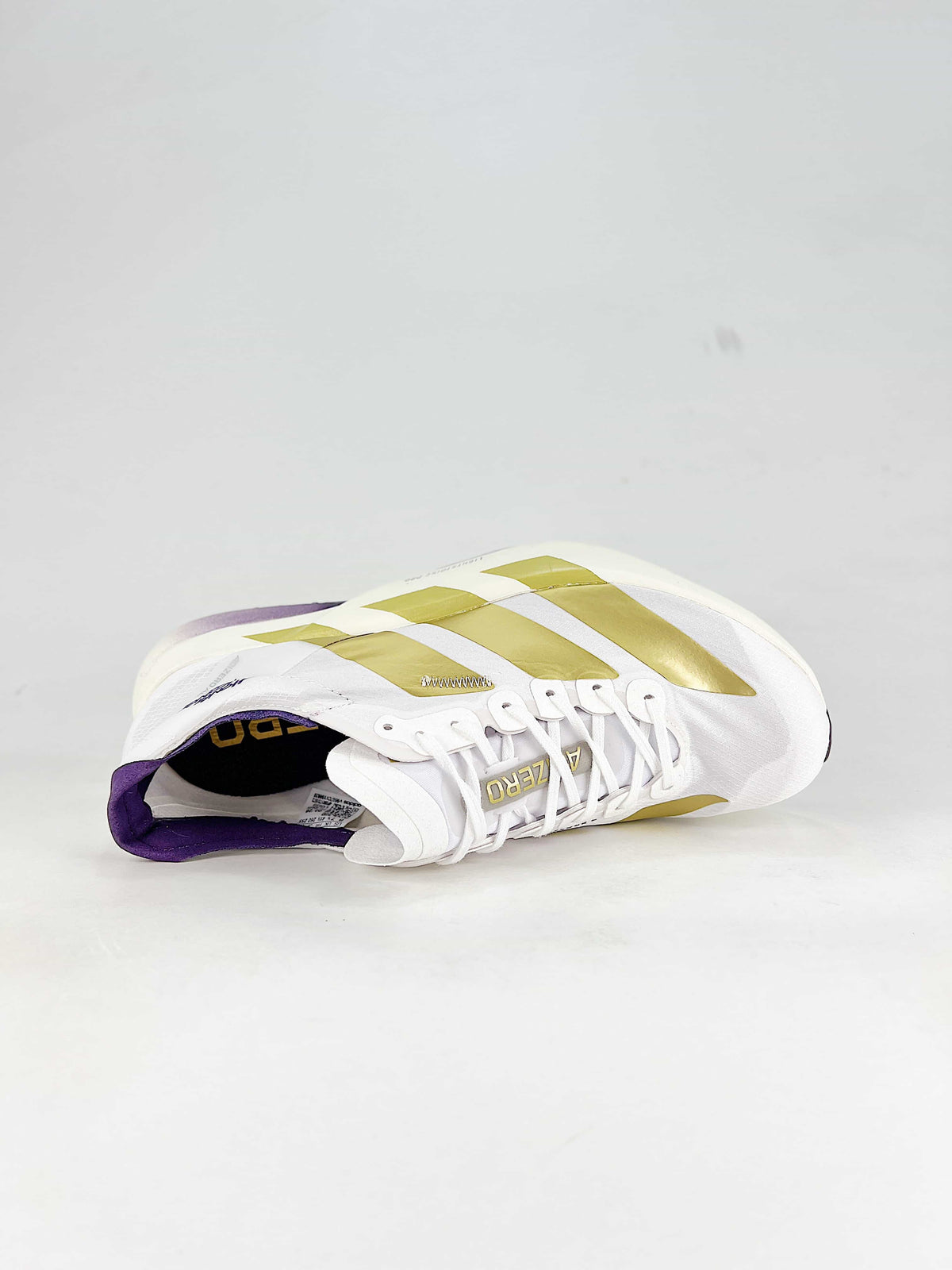 adidas Adizero Adios Pro 4 "White Gold Purple"-Classic sneakers，Adidas Women's Shoe Sale / Men's Shoe Sale