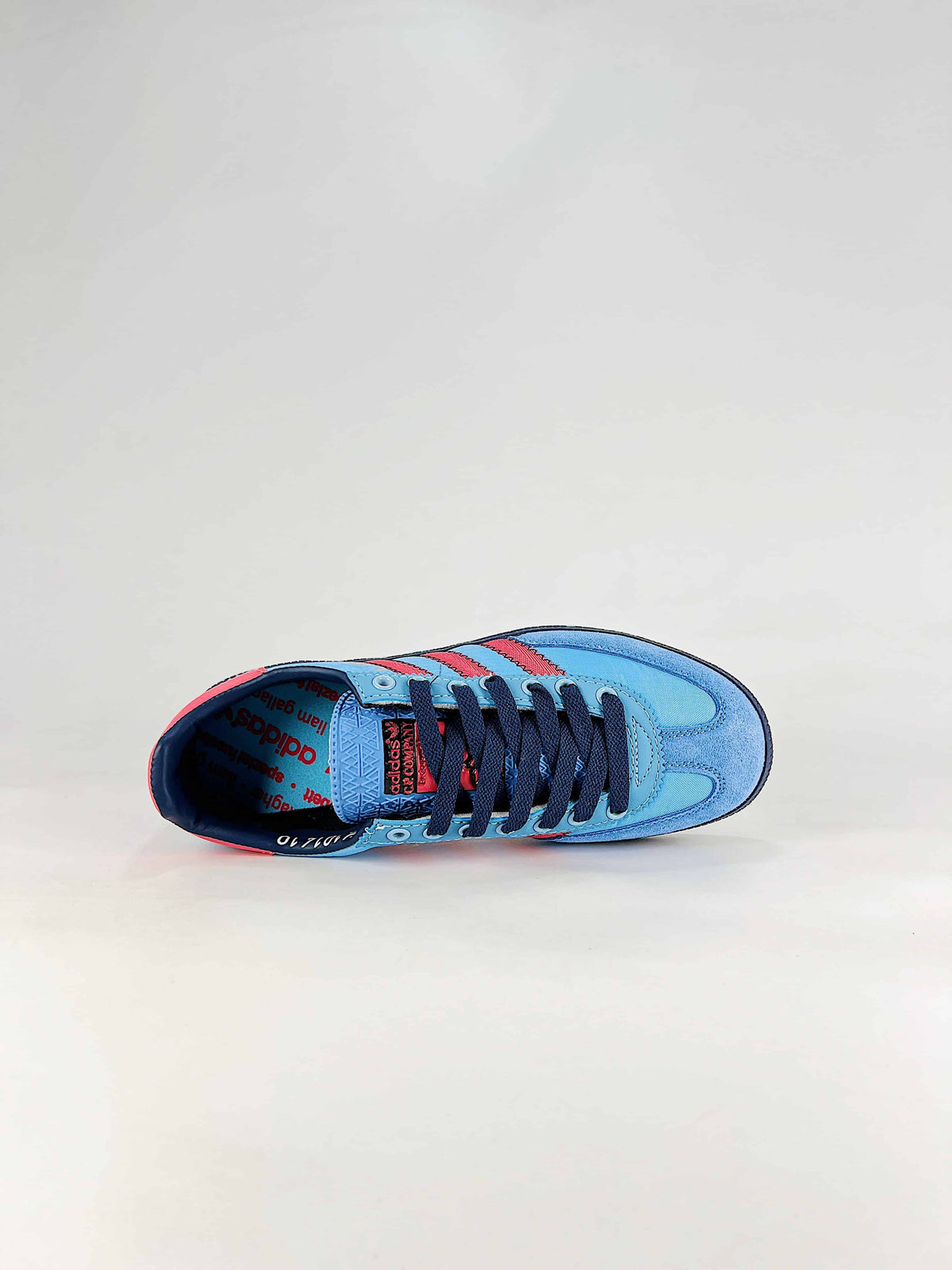 C.P. Company x Adidas Originals GT Manchester SPZL "Light Blue Bright Red" Sneakers-Adidas Women's Shoe Sale / Men's Shoe Sale