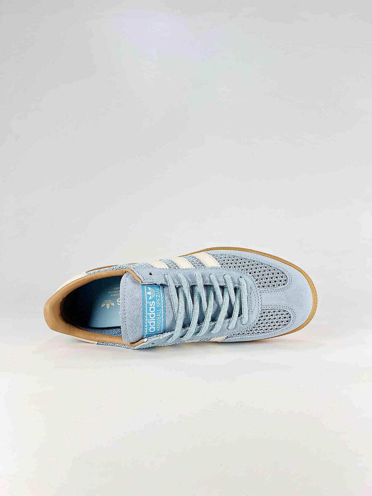 Adidas Handball Spezial Mesh Sneakers "Light Blue"-Adidas Women's Shoe Sale / Men's Shoe Sale