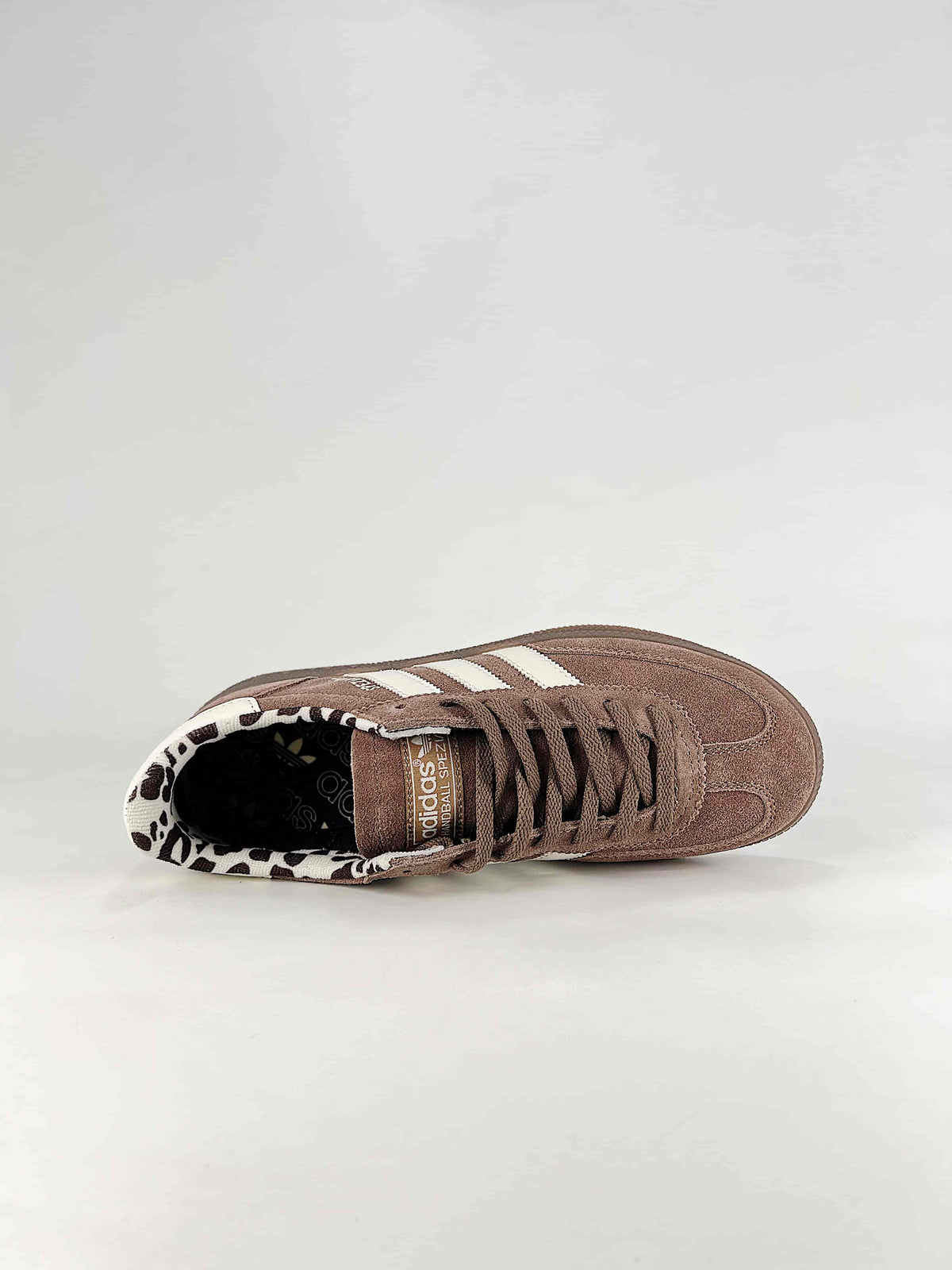 Adidas Originals Handball Spezial "Brown Leopard Gum" Sneakers-Adidas Women's Shoe Sale / Men's Shoe Sale