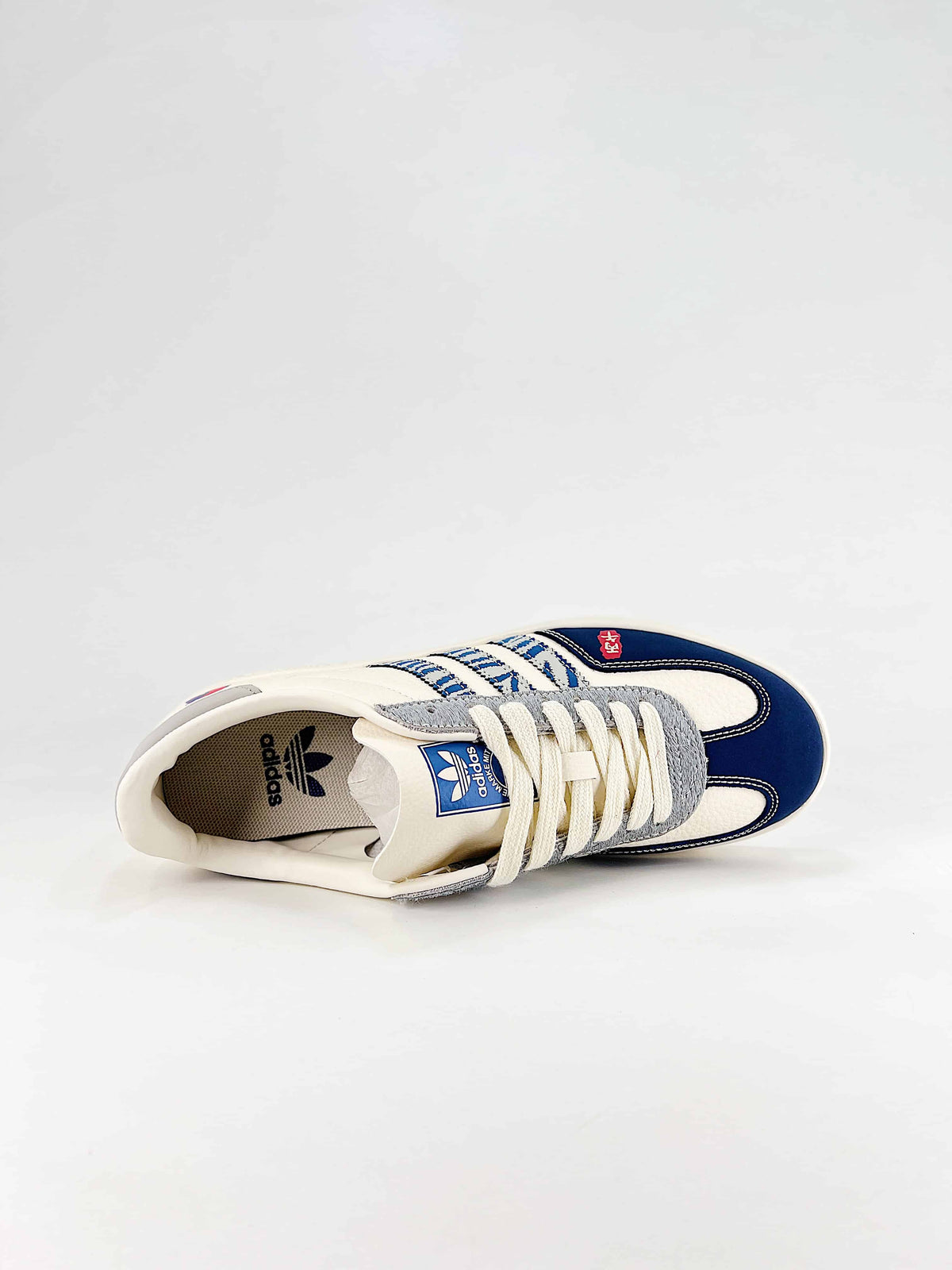 Adidas Gazelle "Cream Navy"-Adidas Women's Shoe Sale / Men's Shoe Sale