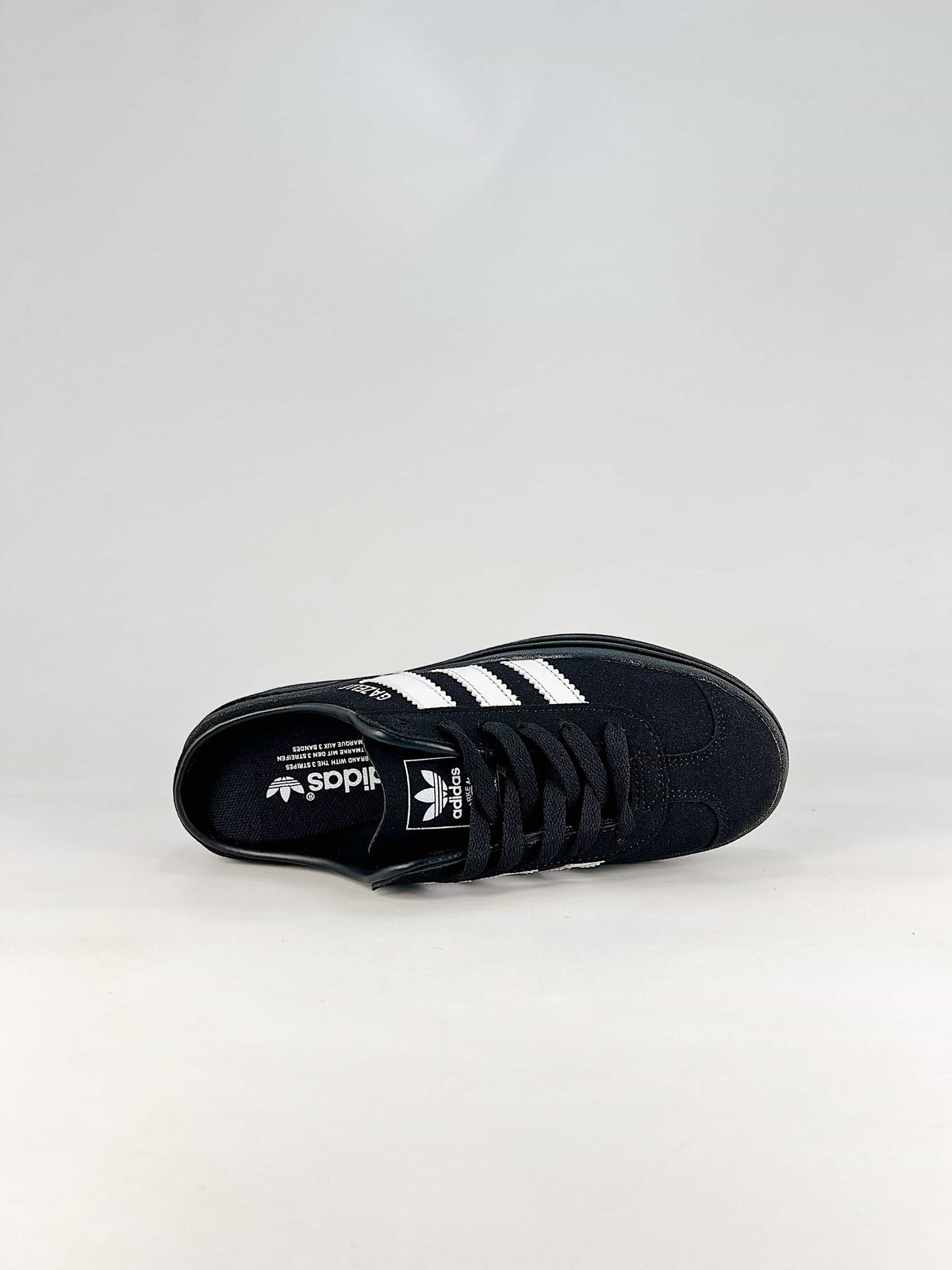 Adidas Gazelle Platform Mule "Black White"-Adidas Women's Shoe Sale / Men's Shoe Sale