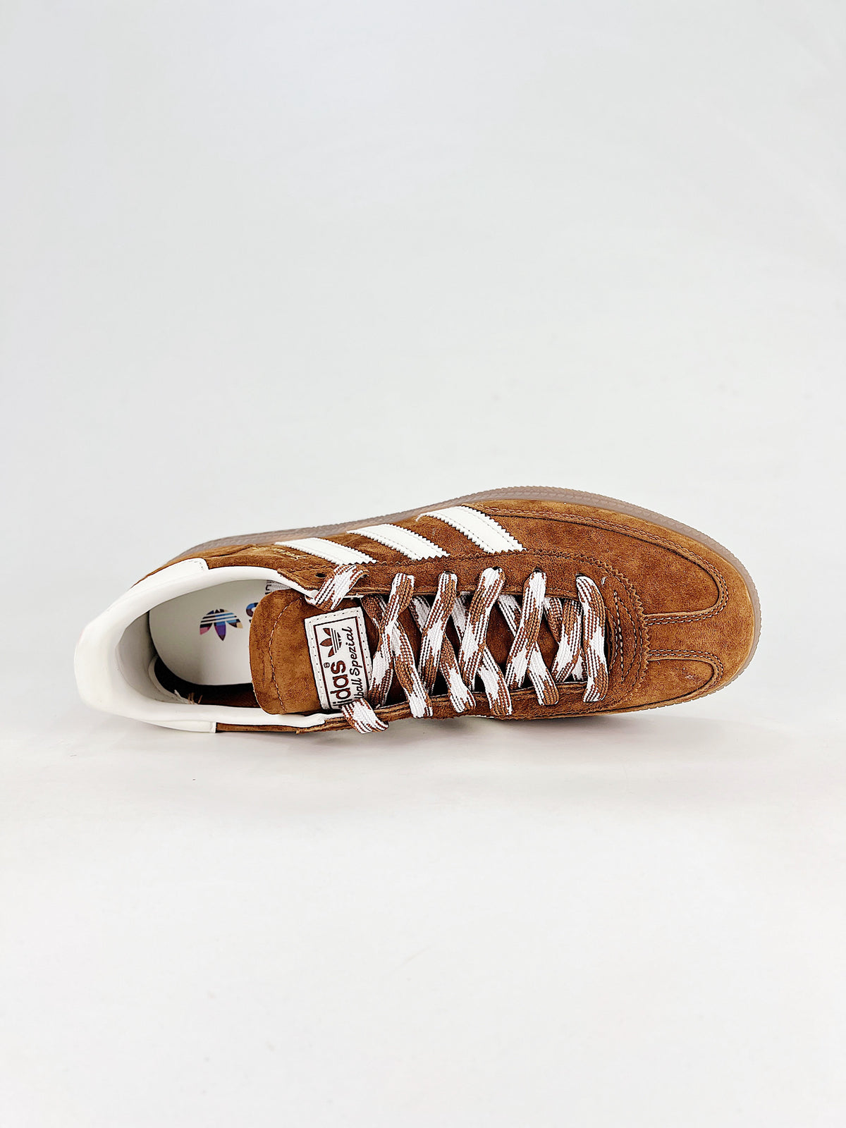 Adidas Handball Spezial Sneakers "Brown White"-Adidas Women's Shoe Sale / Men's Shoe Sale