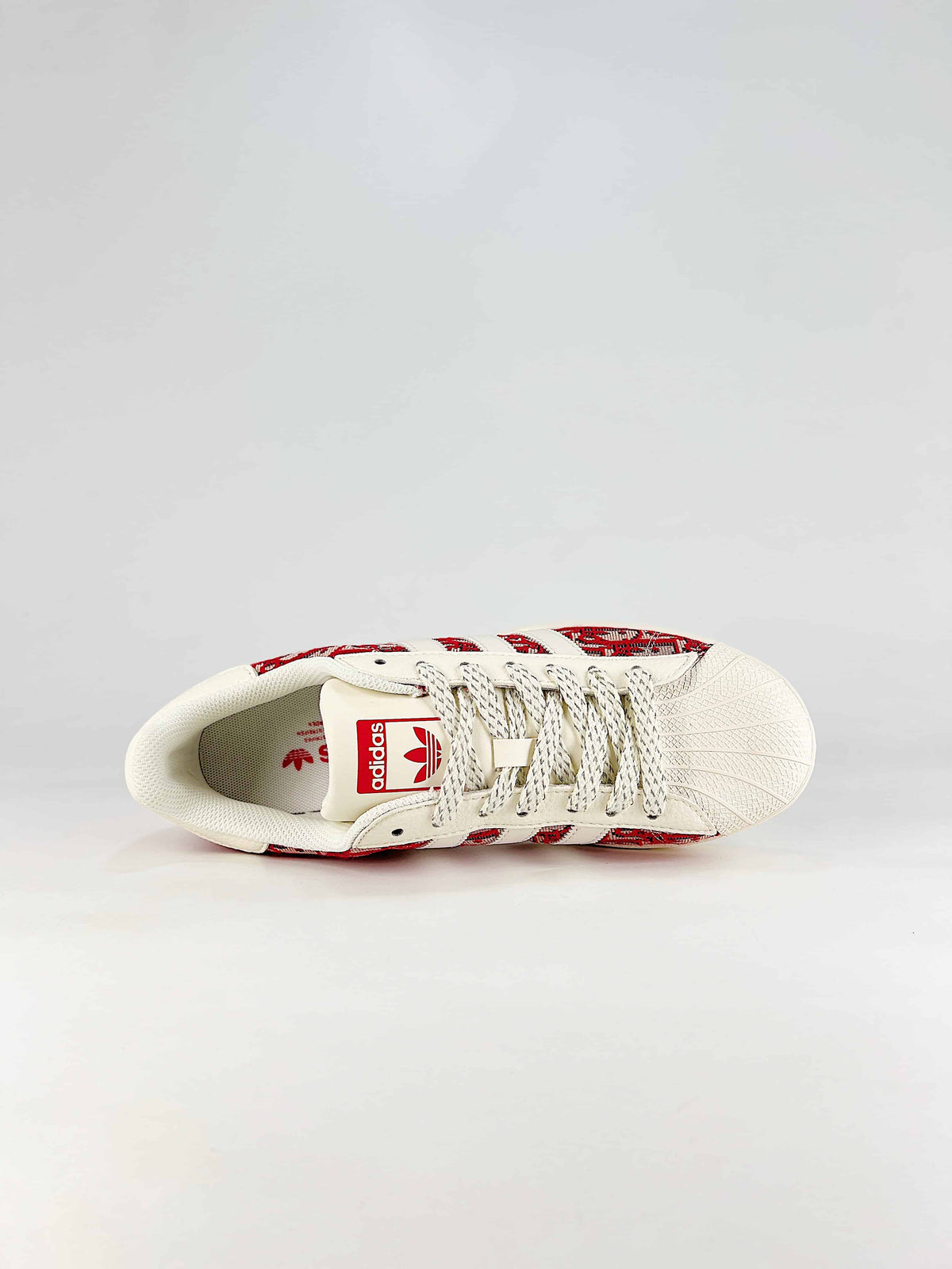 Adidas Superstar Dior Collab "Red White"-Adidas Women's Shoe Sale / Men's Shoe Sale