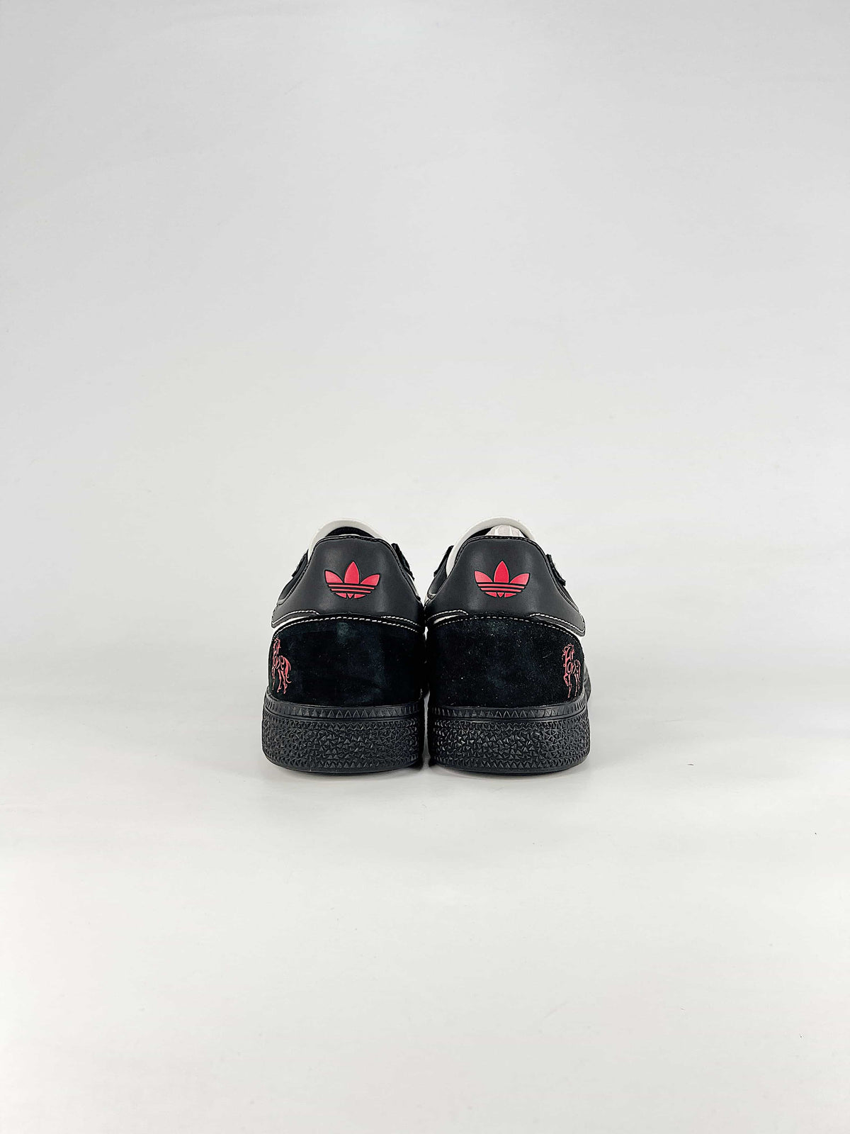 Adidas Originals Gazelle Indoor Year of the Horse "Black Off White Red"-Adidas Women's Shoe Sale / Men's Shoe Sale