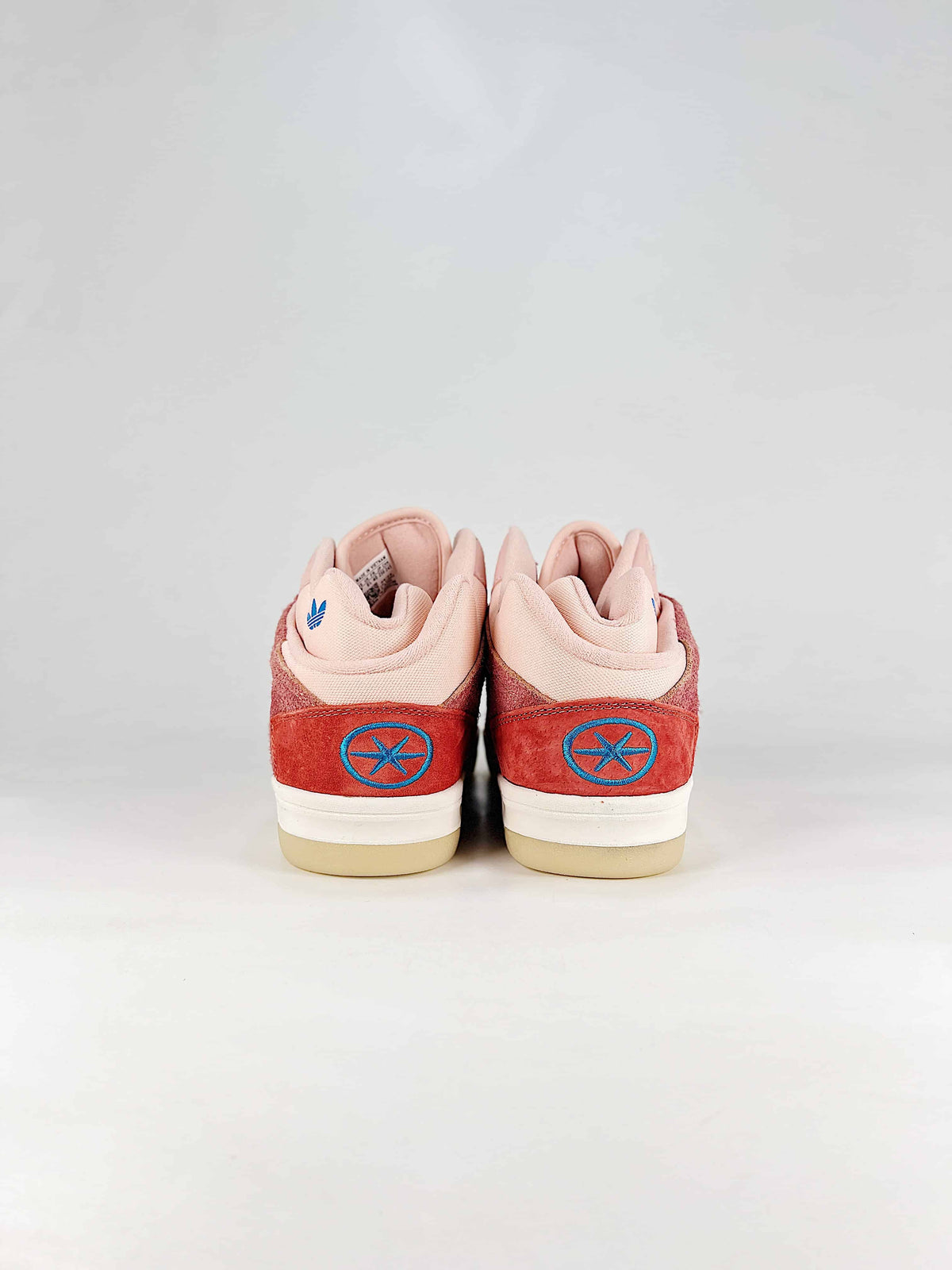 Adidas x Bad Bunny Forum Mid "Red Pink"-Classic sneakers，Adidas Women's Shoe Sale / Men's Shoe Sale